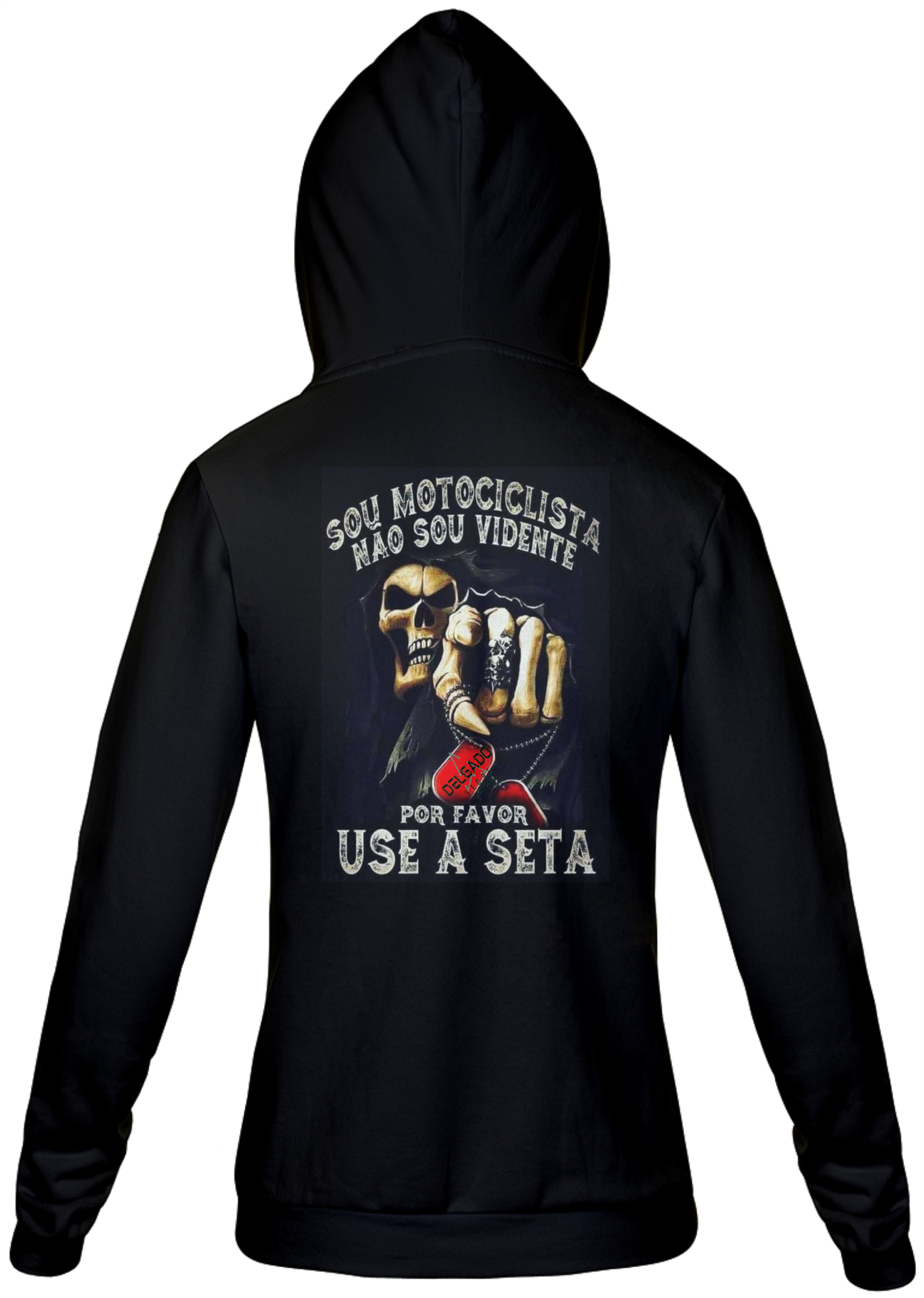 MOLETOM UNISSEX MOTOQUEIRO SINISTRO 