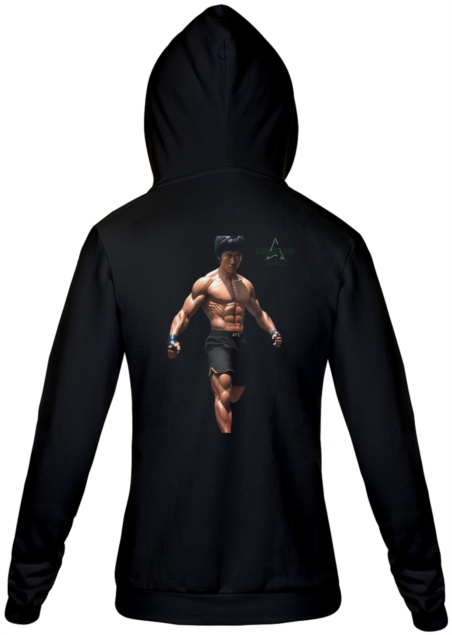 MOLETOM PERSONALIZADO BRUCE LEE E DELGADO STORE 