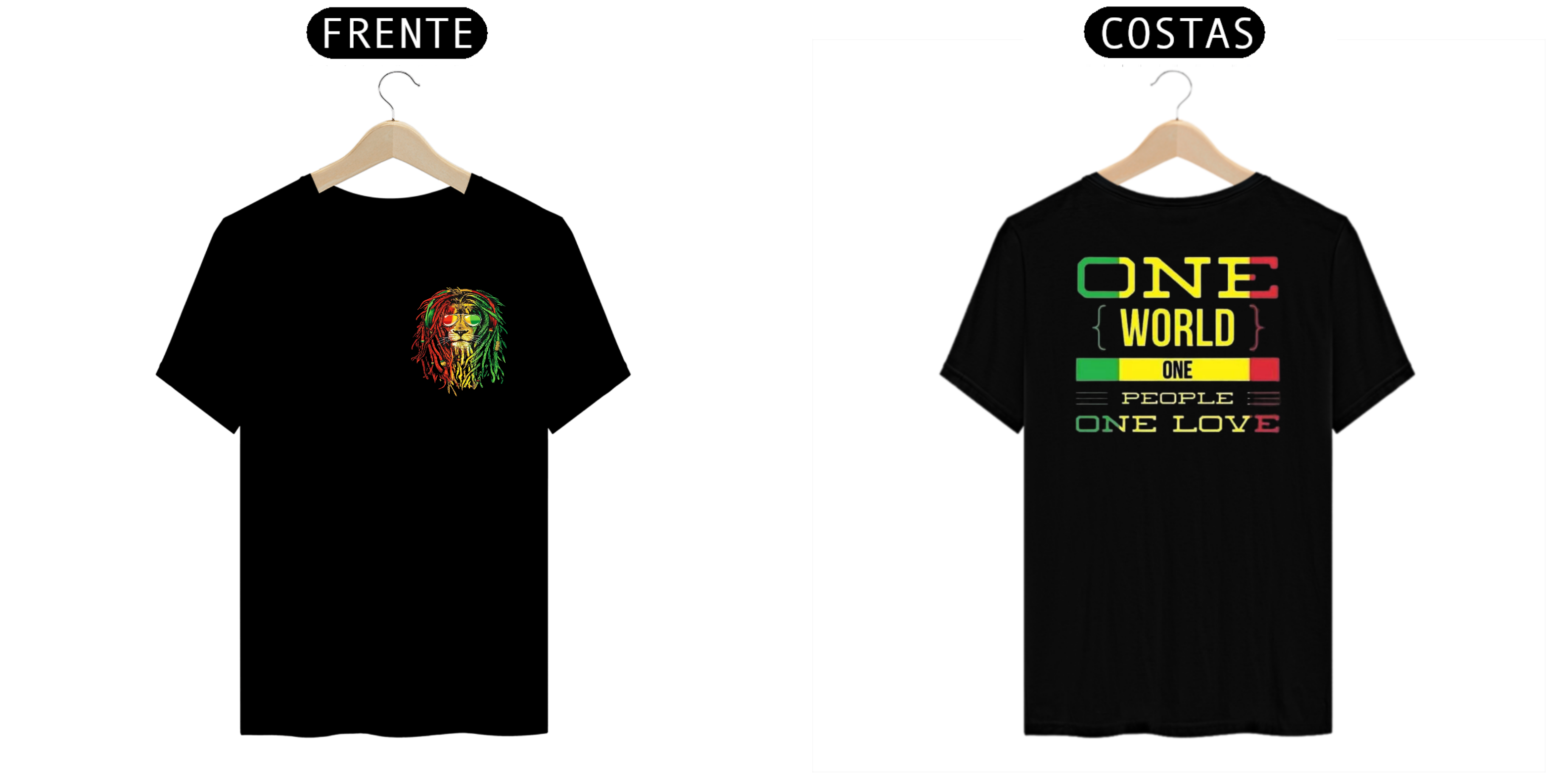 CAMISA MASCULINA BOB MARLEY SINISTRO 