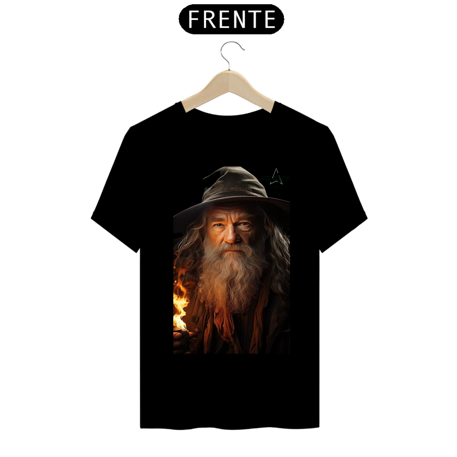 CAMISA PERSONALIZADA MESTRE GANDALF E DELGADO STORE 