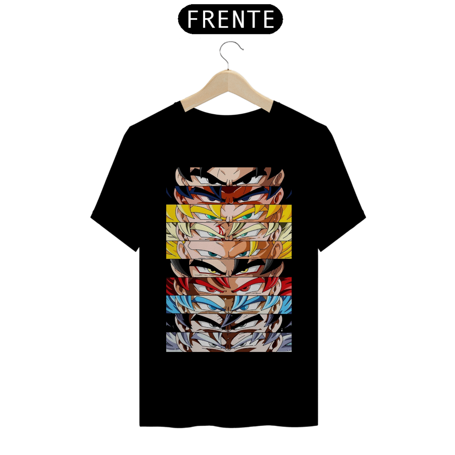 CAMISA MASCULINA SAIYAJIN EVOLUTION 