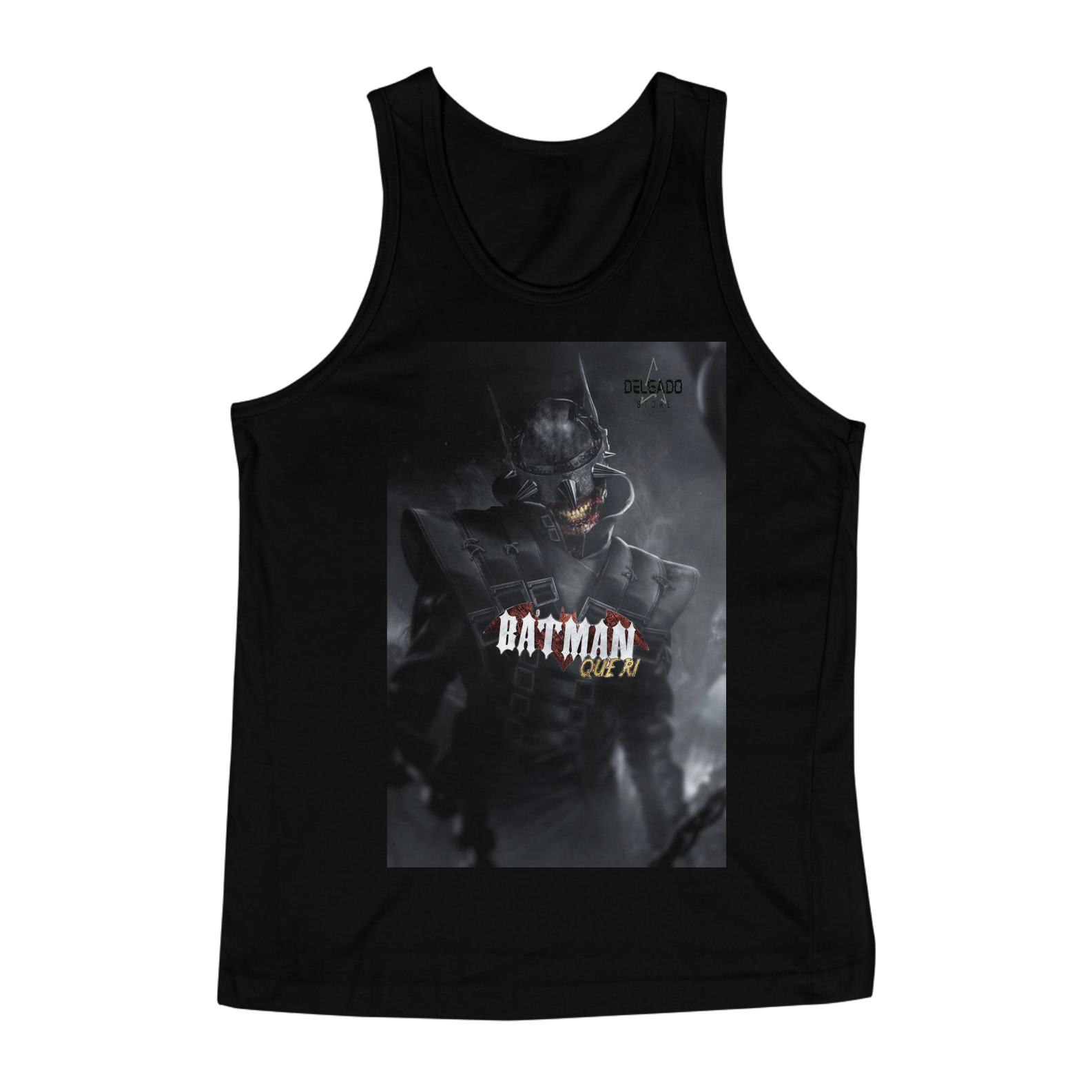 REGATA MASCULINA BATMAN QUE RI E DELGADO STORE