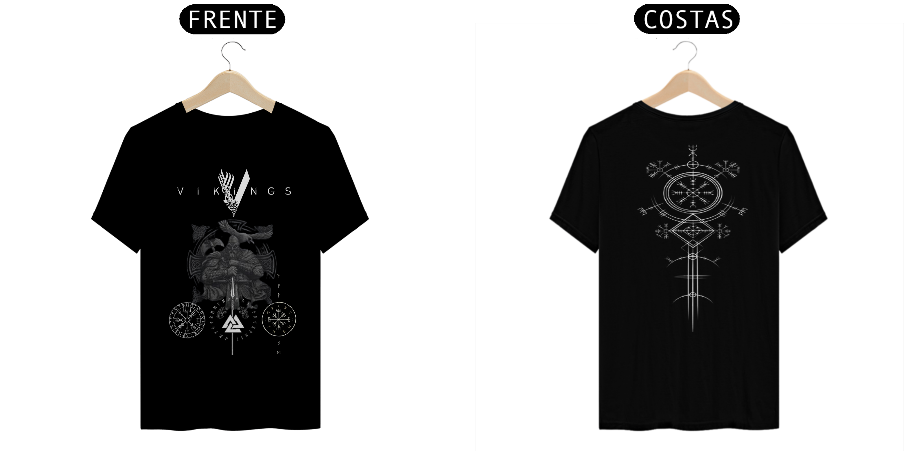 CAMISA MASCULINA VIKINGS 