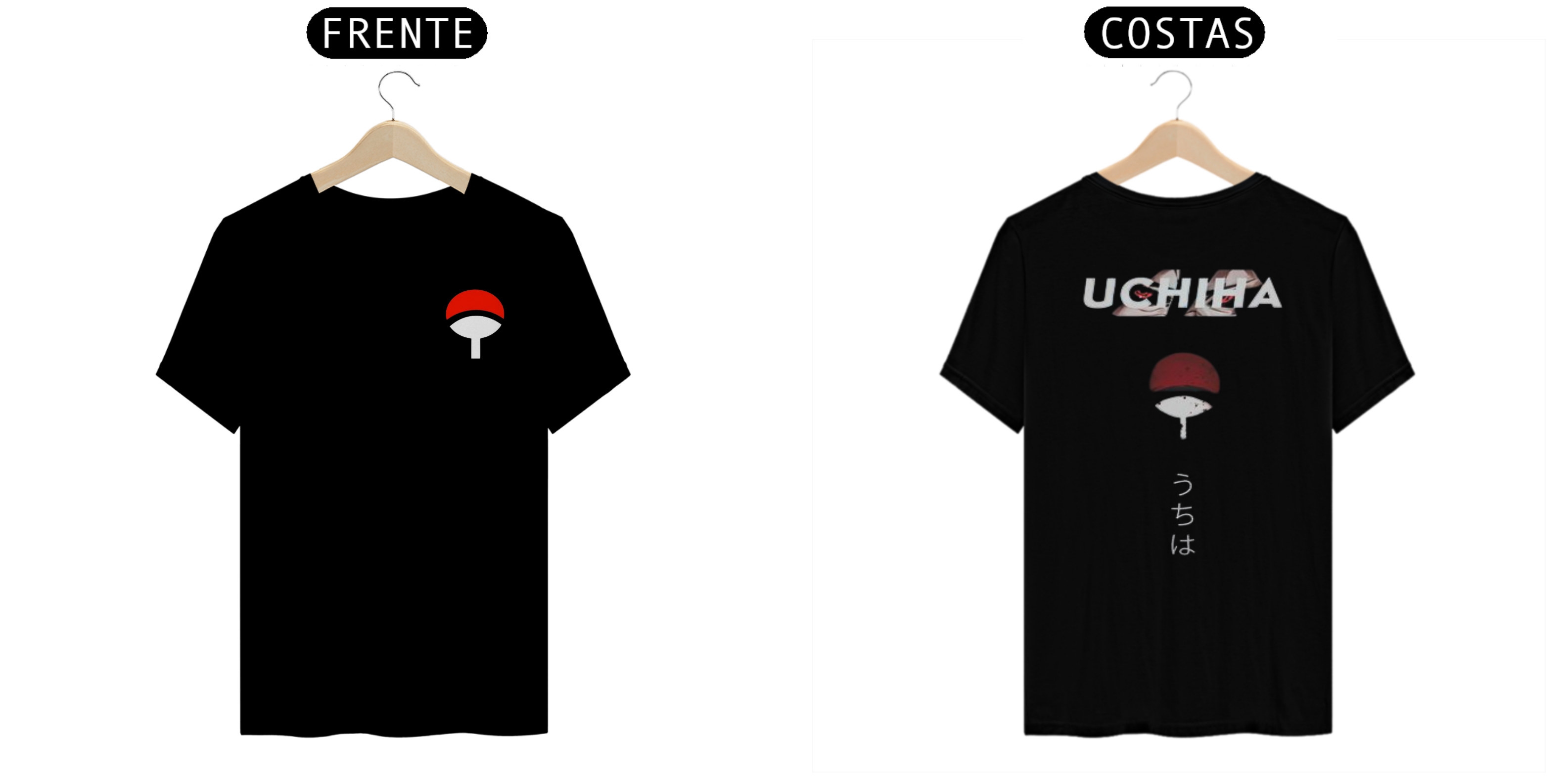 CAMISA MASCULINA UCHIHA 