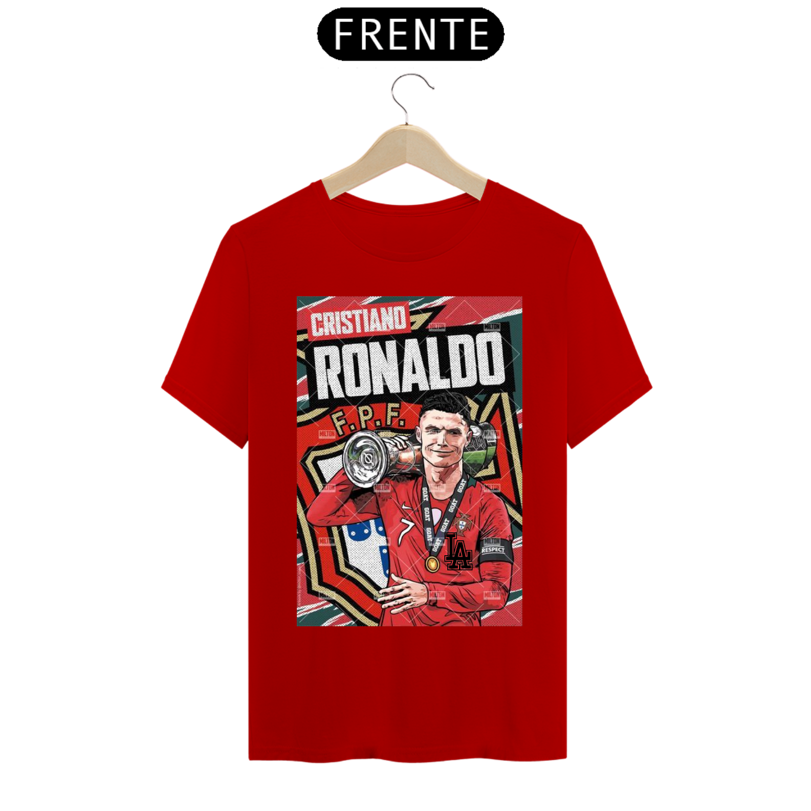 CAMISA PERSONALIZADA CRISTIANO RONALDO LA 