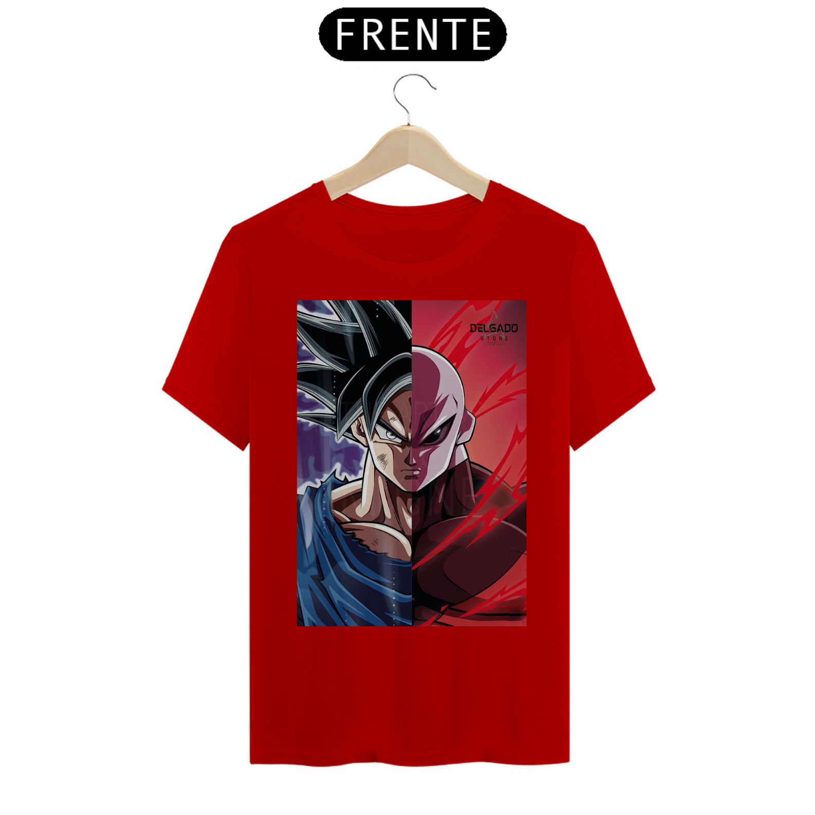 CAMISA MASCULINA GOKU VS JIREN STORE