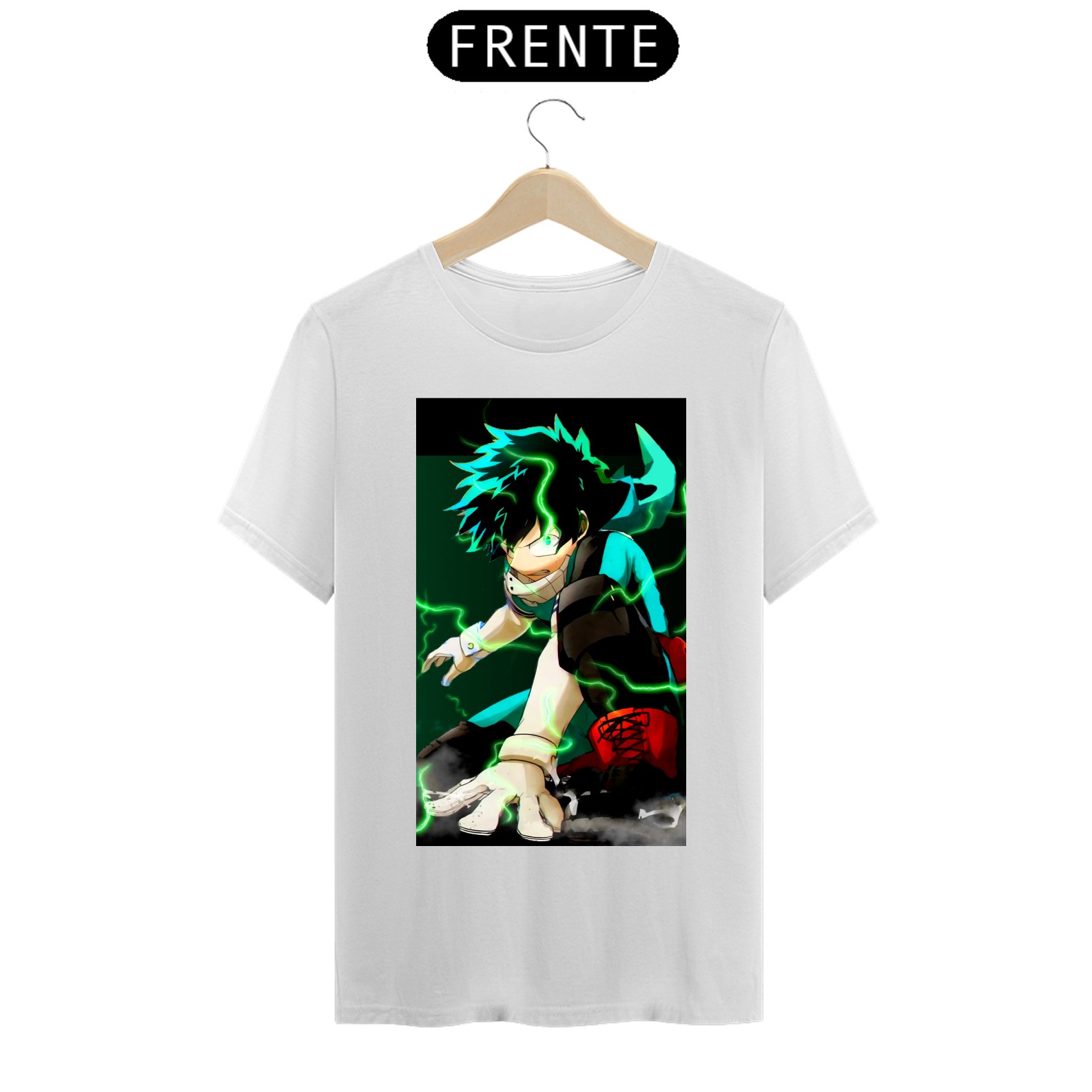 CAMISETA MY HERO ACADEMIA IZUKU MIDORIYA