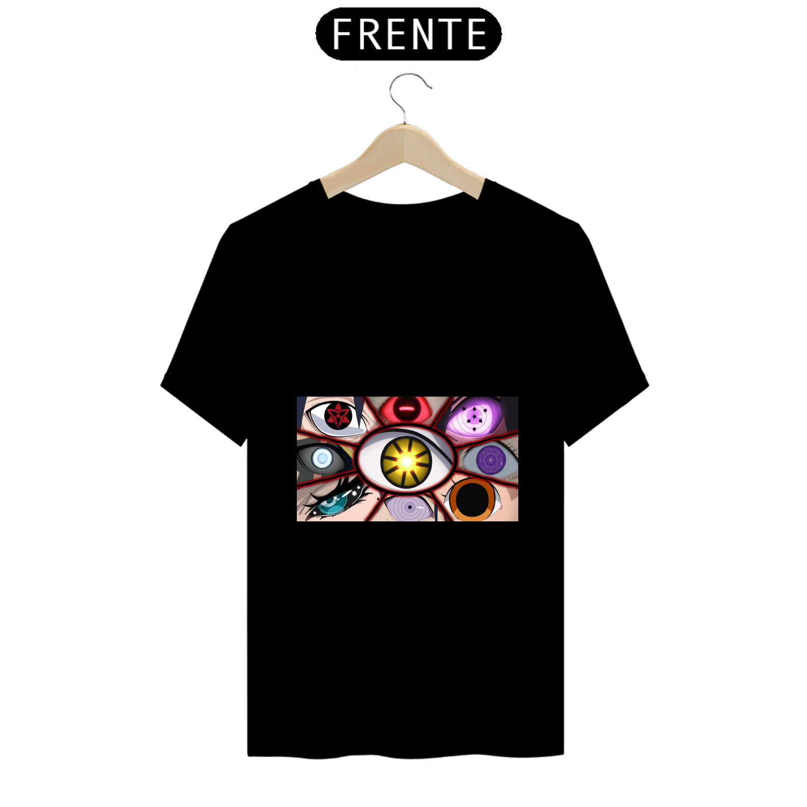 CAMISETA DOJUTSUS NARUTO