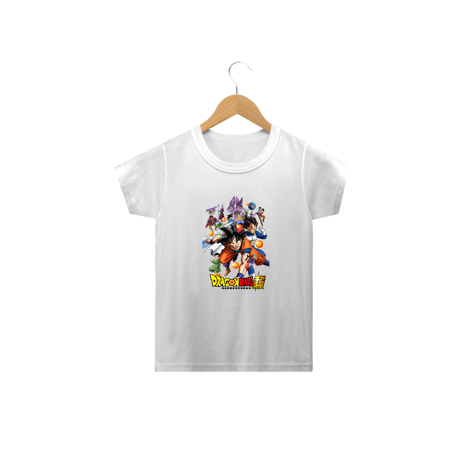 Camiseta Infantil Dragon Ball