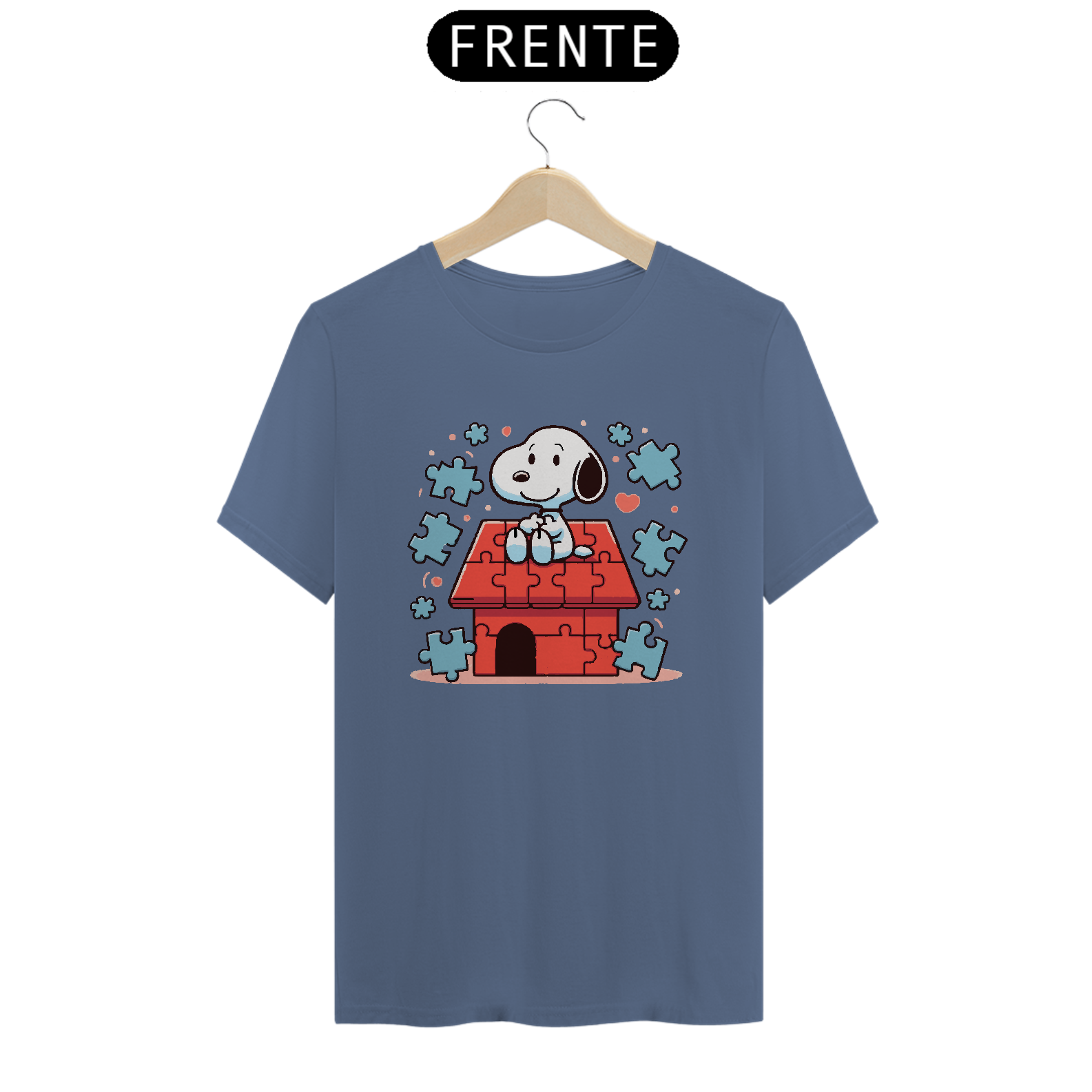 Camisa Estonada Peanuts house
