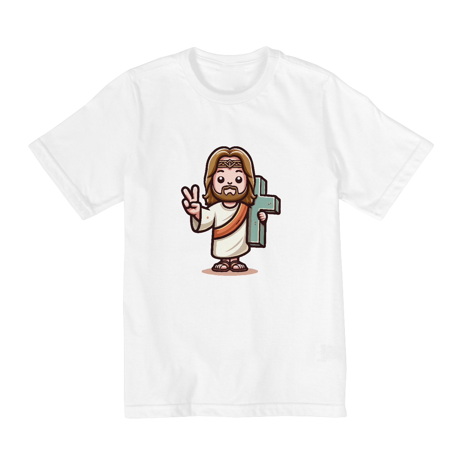Camisa infantil Graças a Senhor