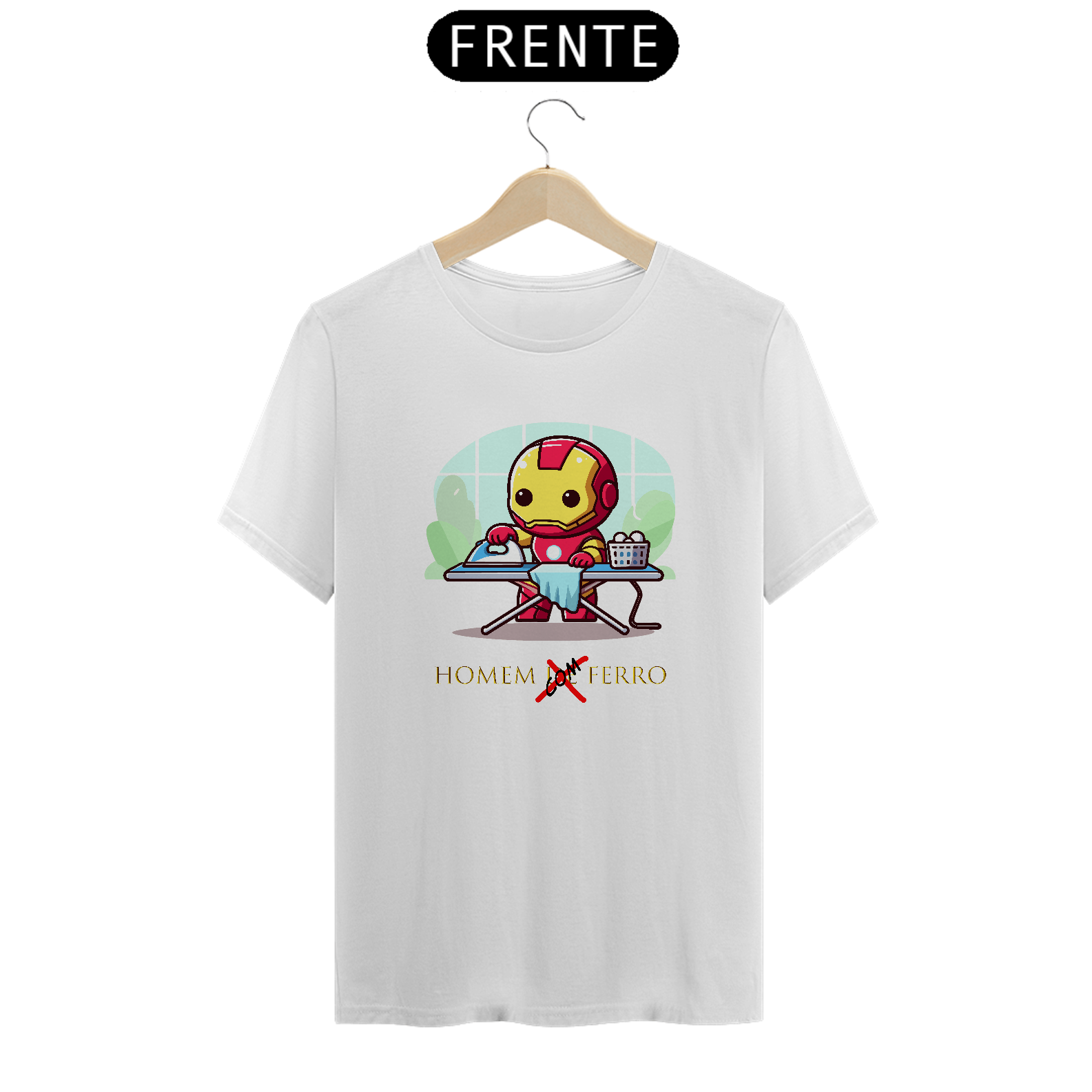 Camisa Homem com ferro 