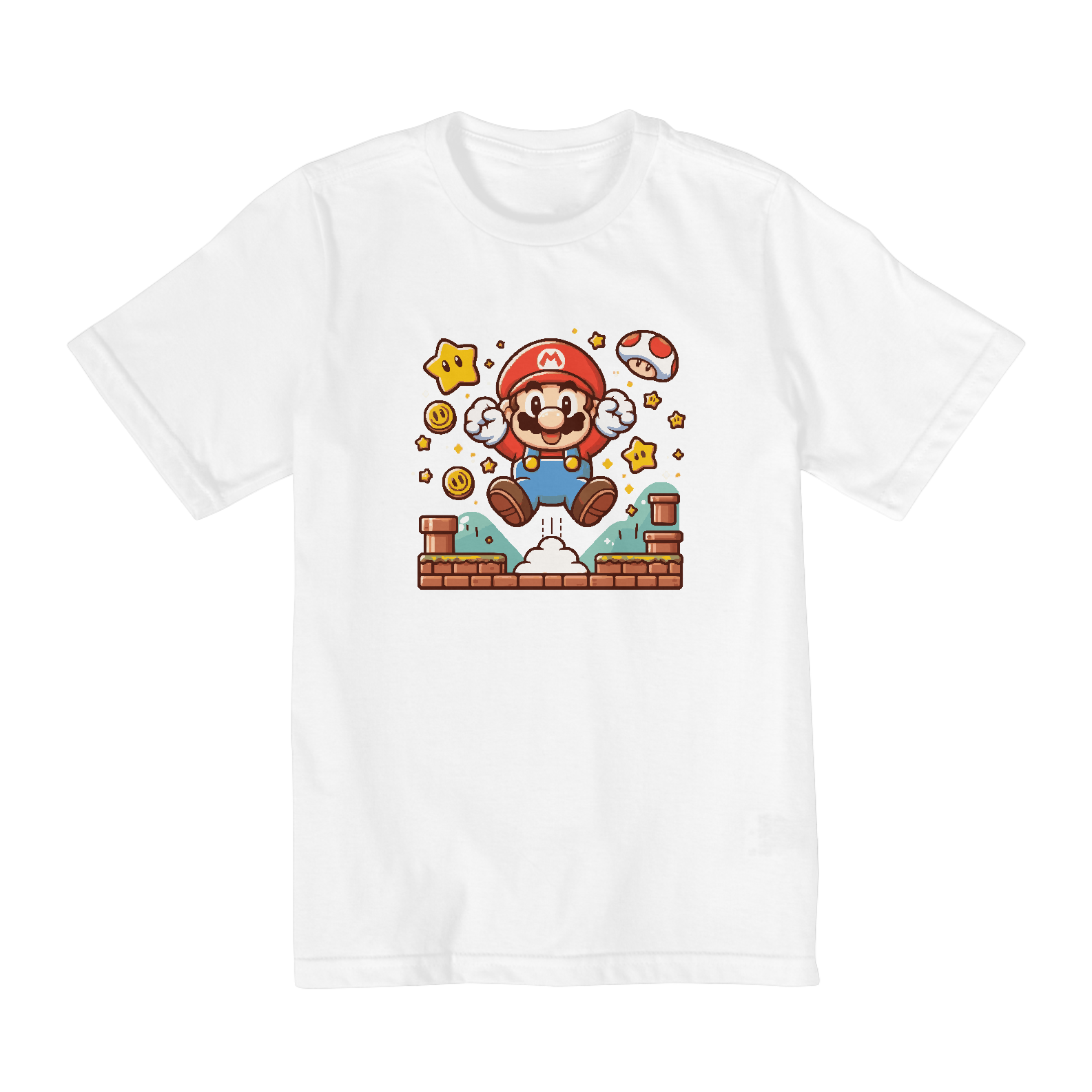 Camisa Infantil Mario U10