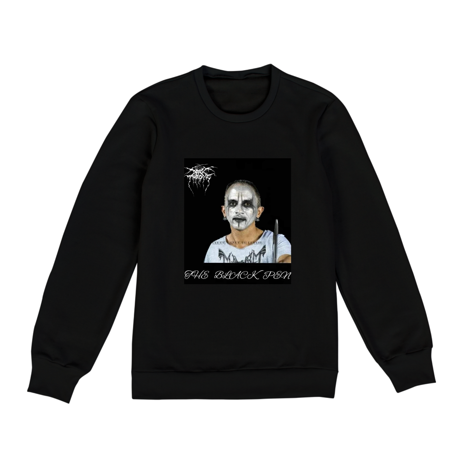 Nome do produto: Moletom [meme shitpost] -manoel Gomes Black pen