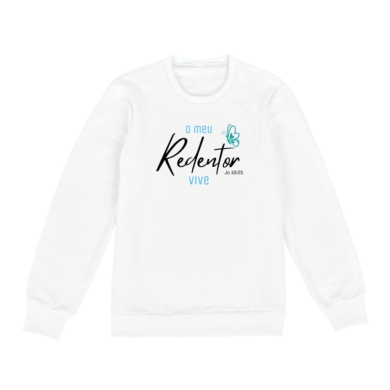 Moletom Redentor Fechado sem ziper Feminino 