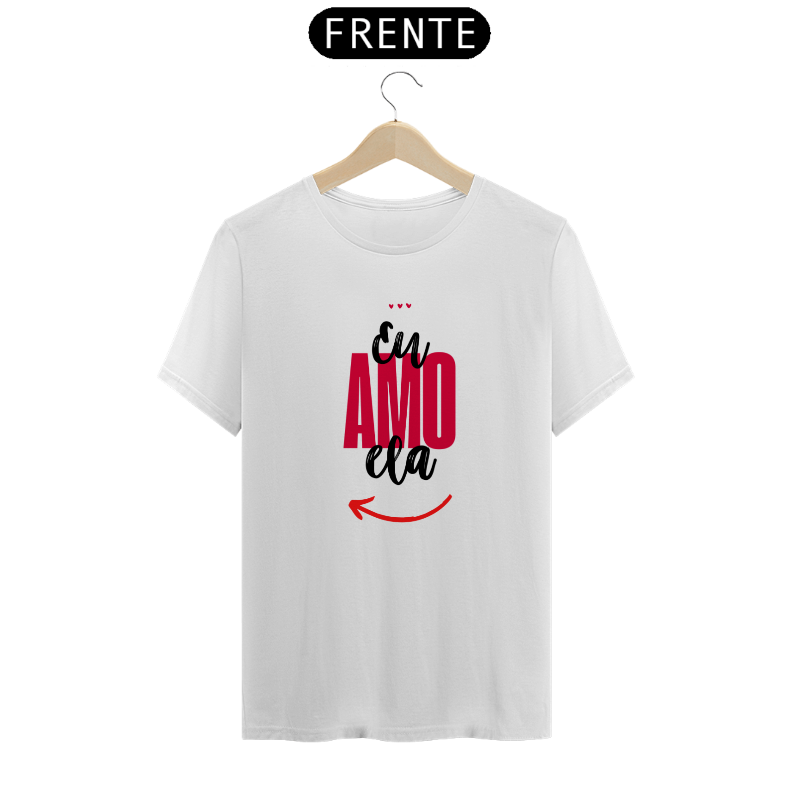 Camiseta Quality Eu amo ela Masculino 