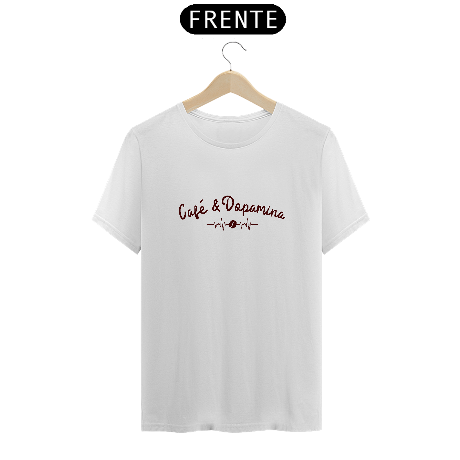 T-Shirt Classic - Café e Dopamina