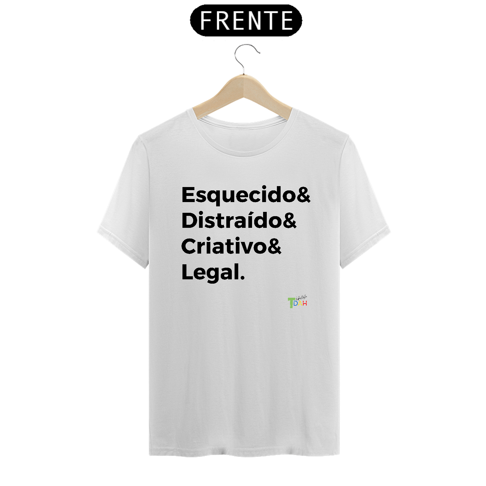 T-Shirt Classic - [Frase] Esquecido