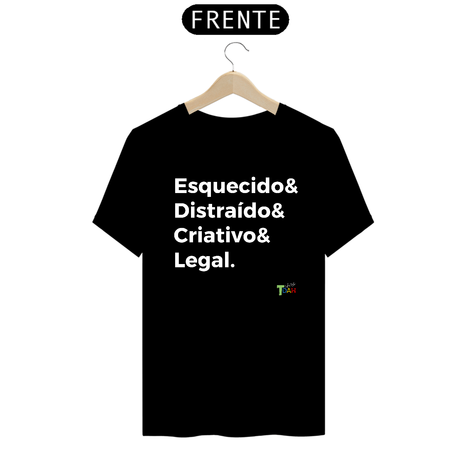 T-Shirt Classic - [Frase] Esquecido (b)