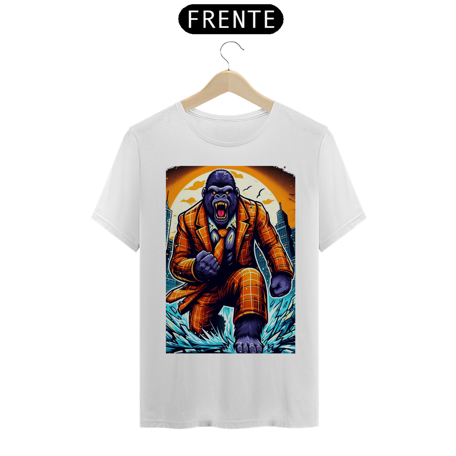 GORILA DE TERNO LARANJA