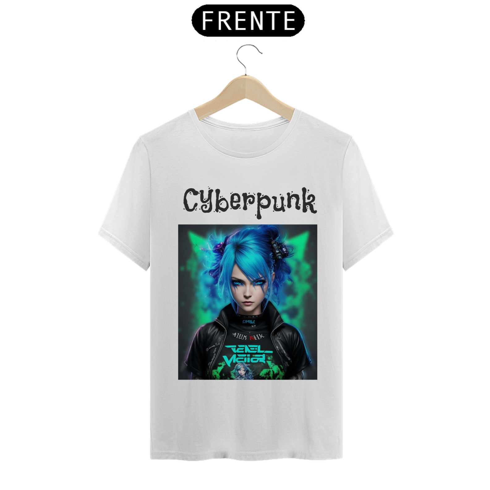 Cyberpunk White T-shirt