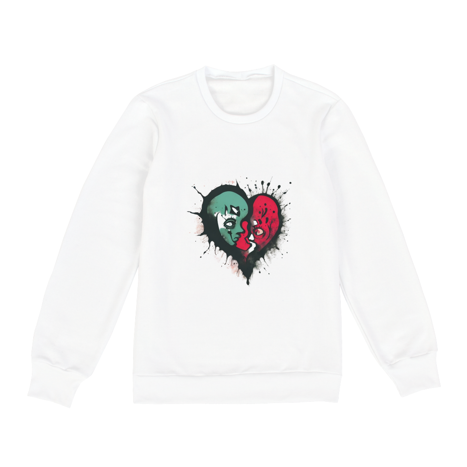  Heart Moletom Básico