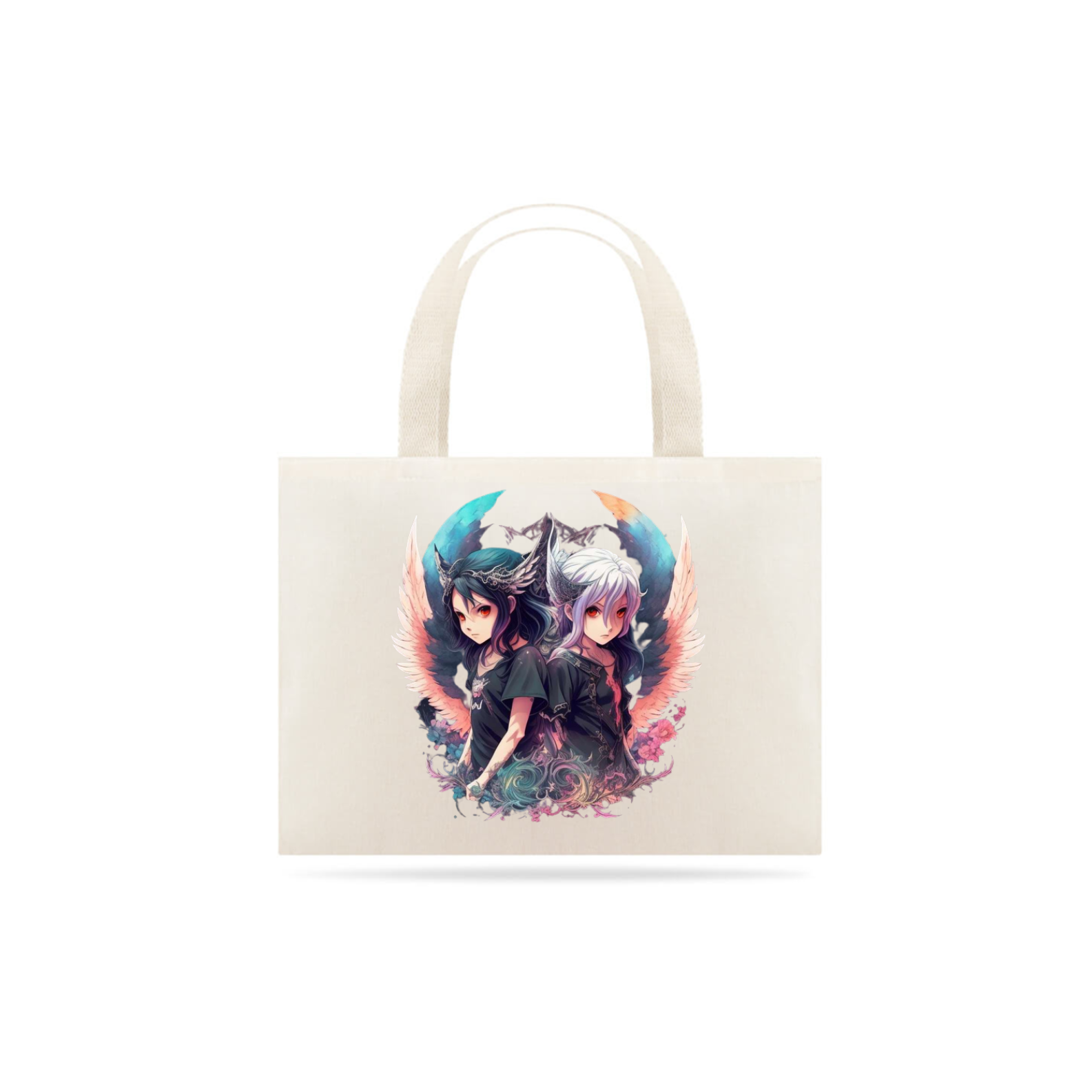 Ecobag Angel and Devil