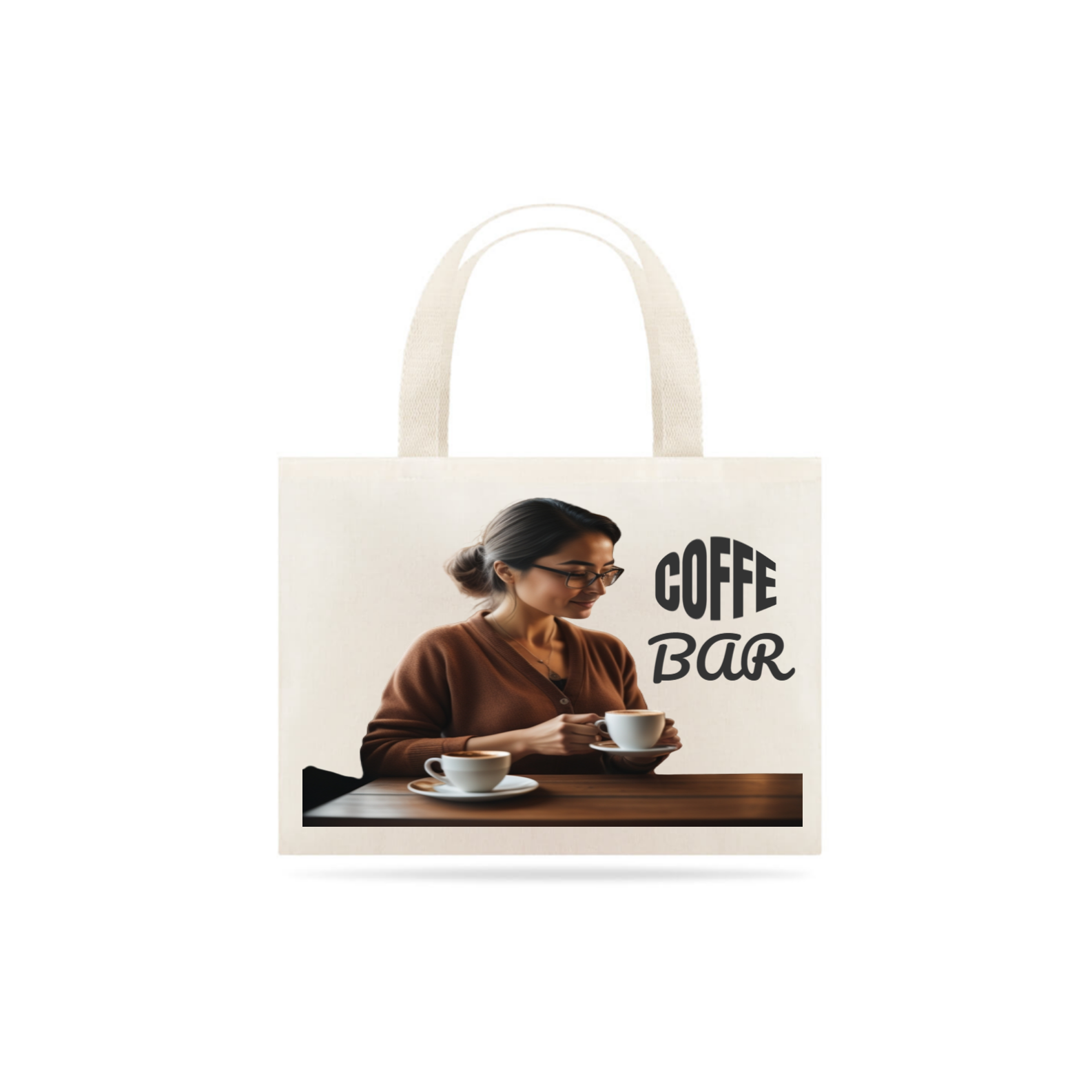 Nome do produto  BOLSA ECOLOGICA COFFE BAR ART DIGITAL
