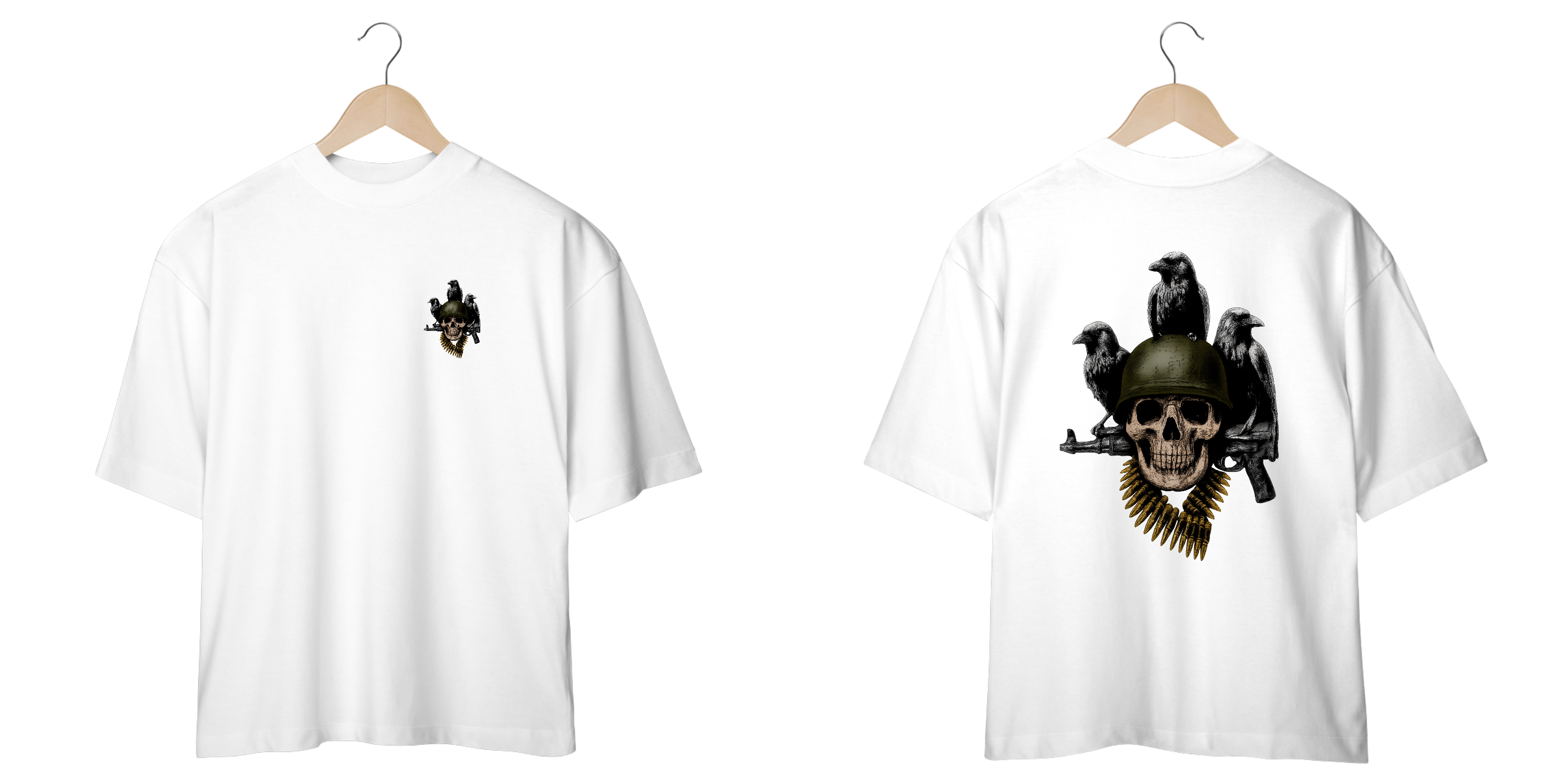 Nome do produto  CROWS AND SKULL