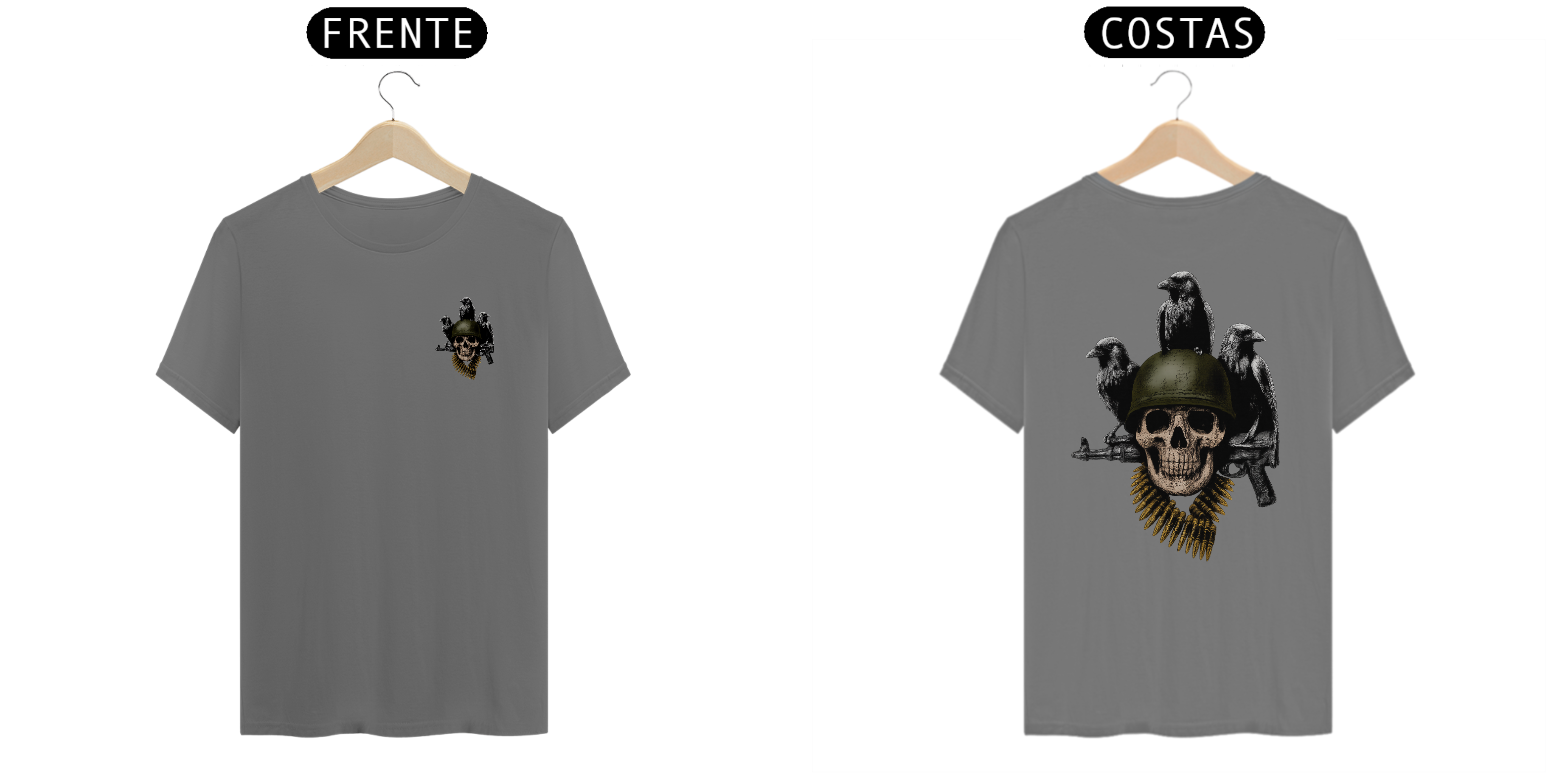 Nome do produto  CROWS AND SKULL