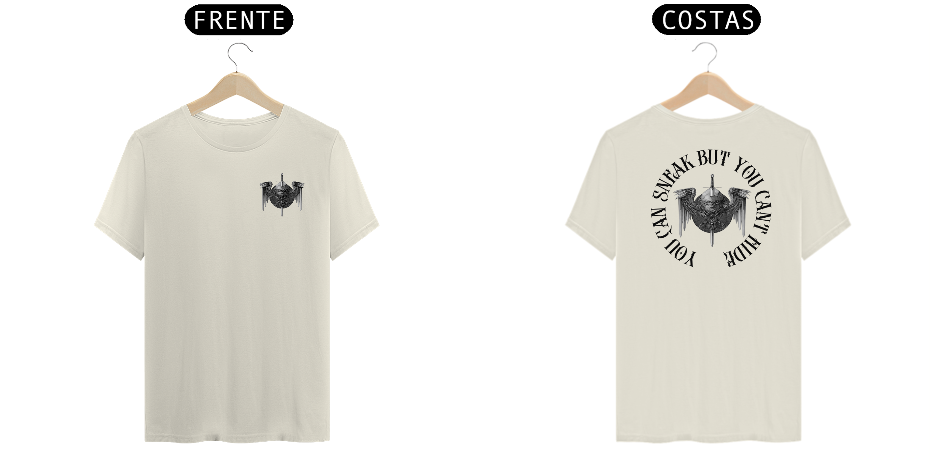 Nome do produto  you can sneak but you cant hide