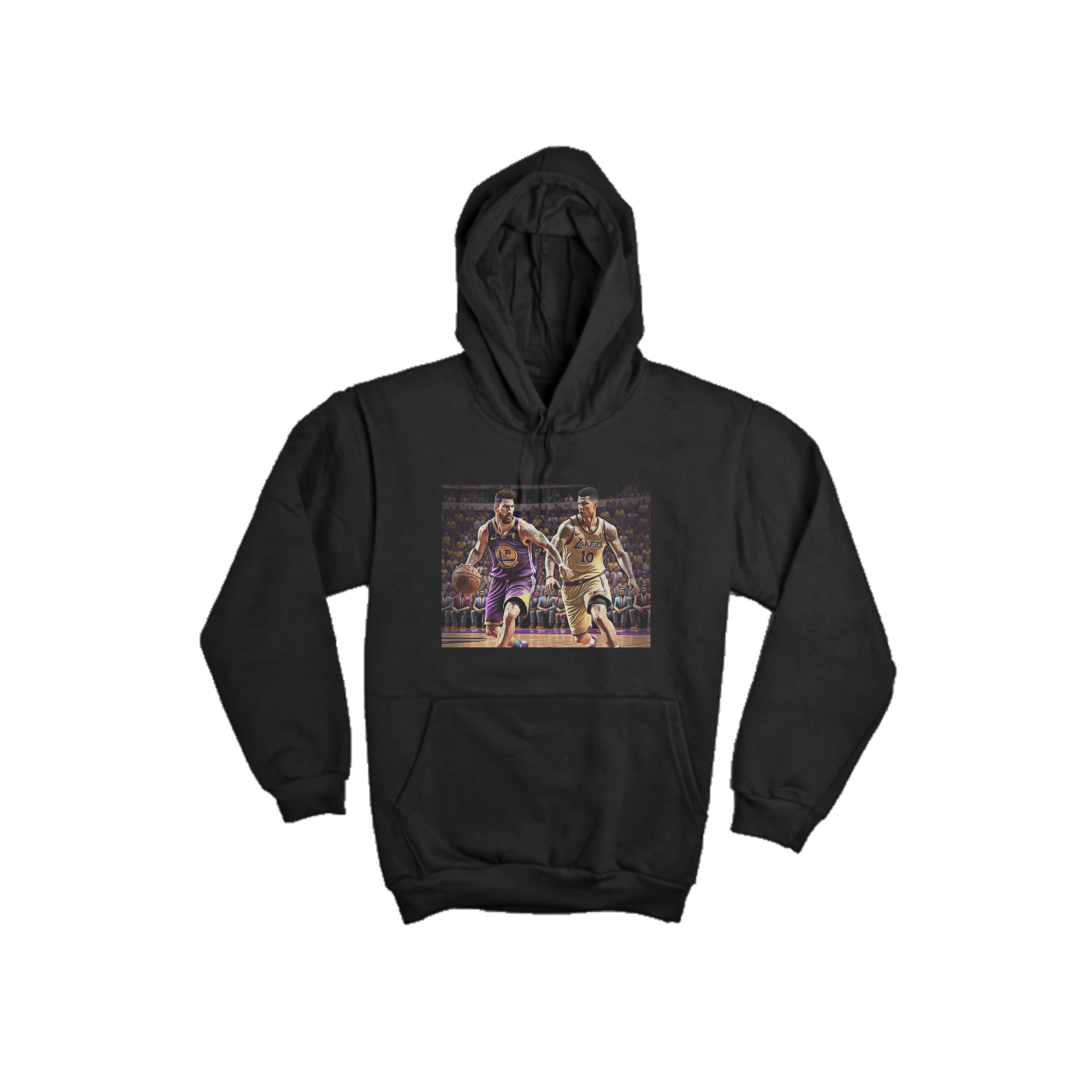 Messi e CR7 no basquete