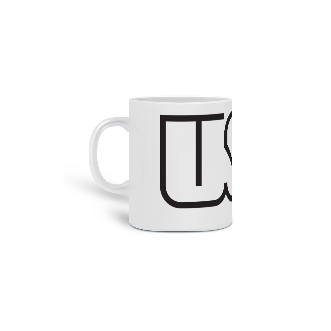 Caneca simples [USP] {branca}