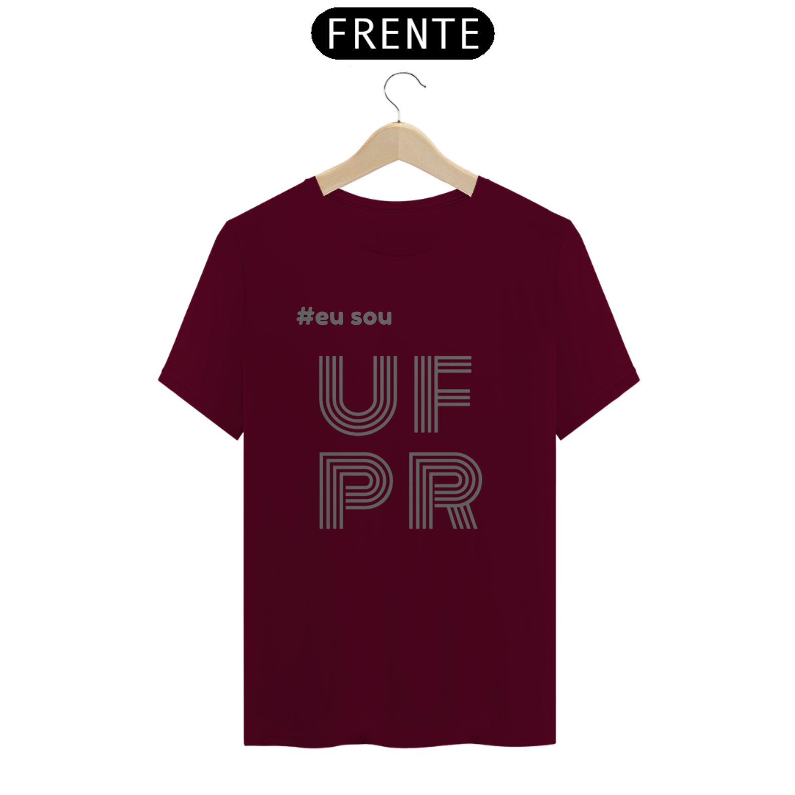 Camiseta [UFPR] {cores diversas} - frente - texturizado