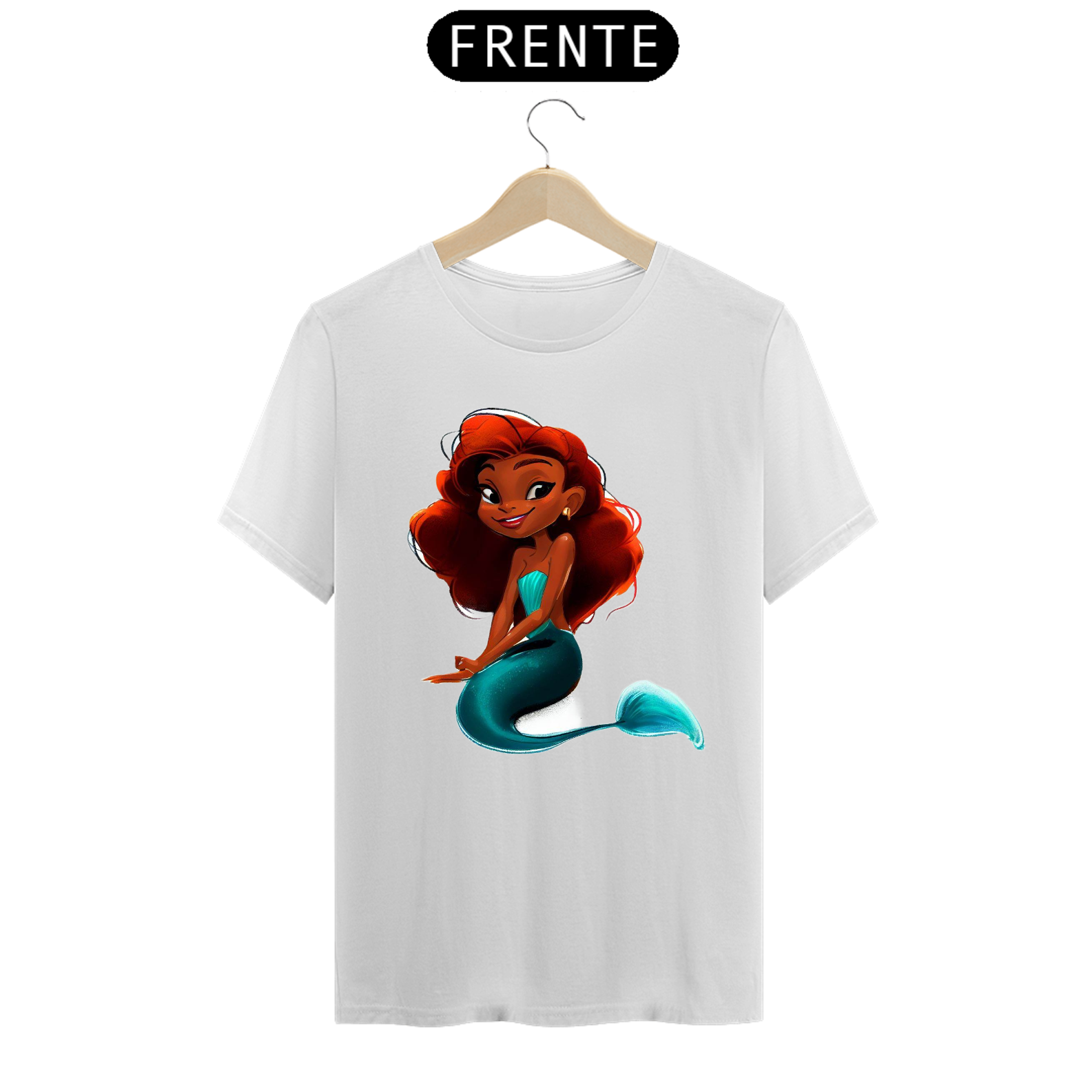 Nome do produto  T-SHIRT CLASSIC - PEQUENA SEREIA