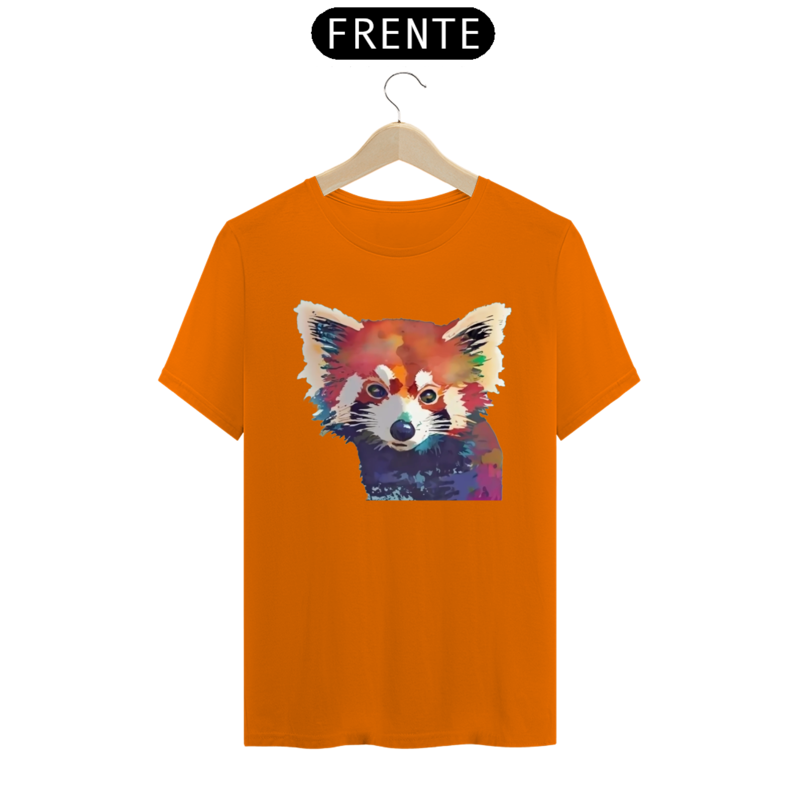 T-SHIRT CLASSIC - PANDA VERMELHO