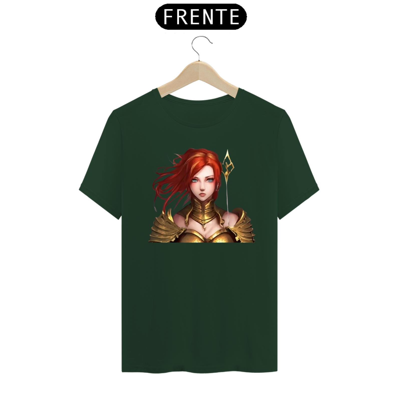 Nome do produto  T-SHIRT CLASSIC - GUERREIRA ESCARLATE