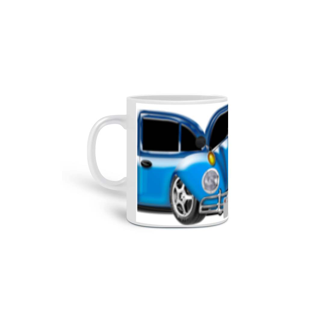 Caneca personalizada carro(Azul)