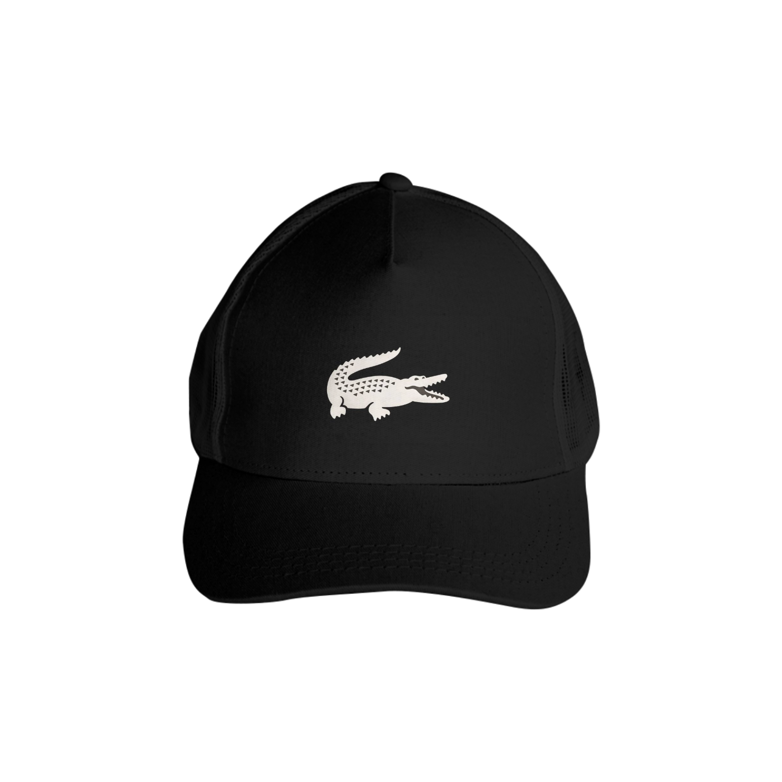 Boné Americano com tela Lacoste