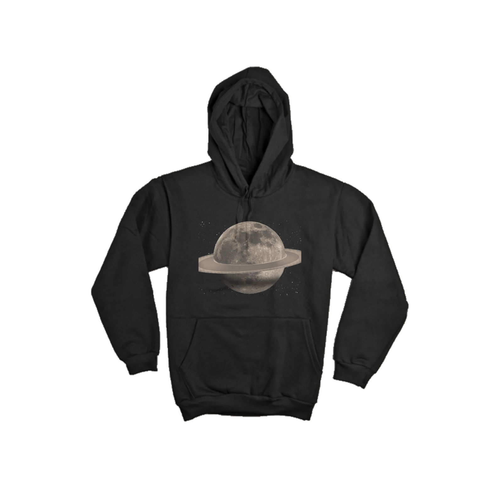 Moletom Saturlua (Aneis de Saturno na Lua)