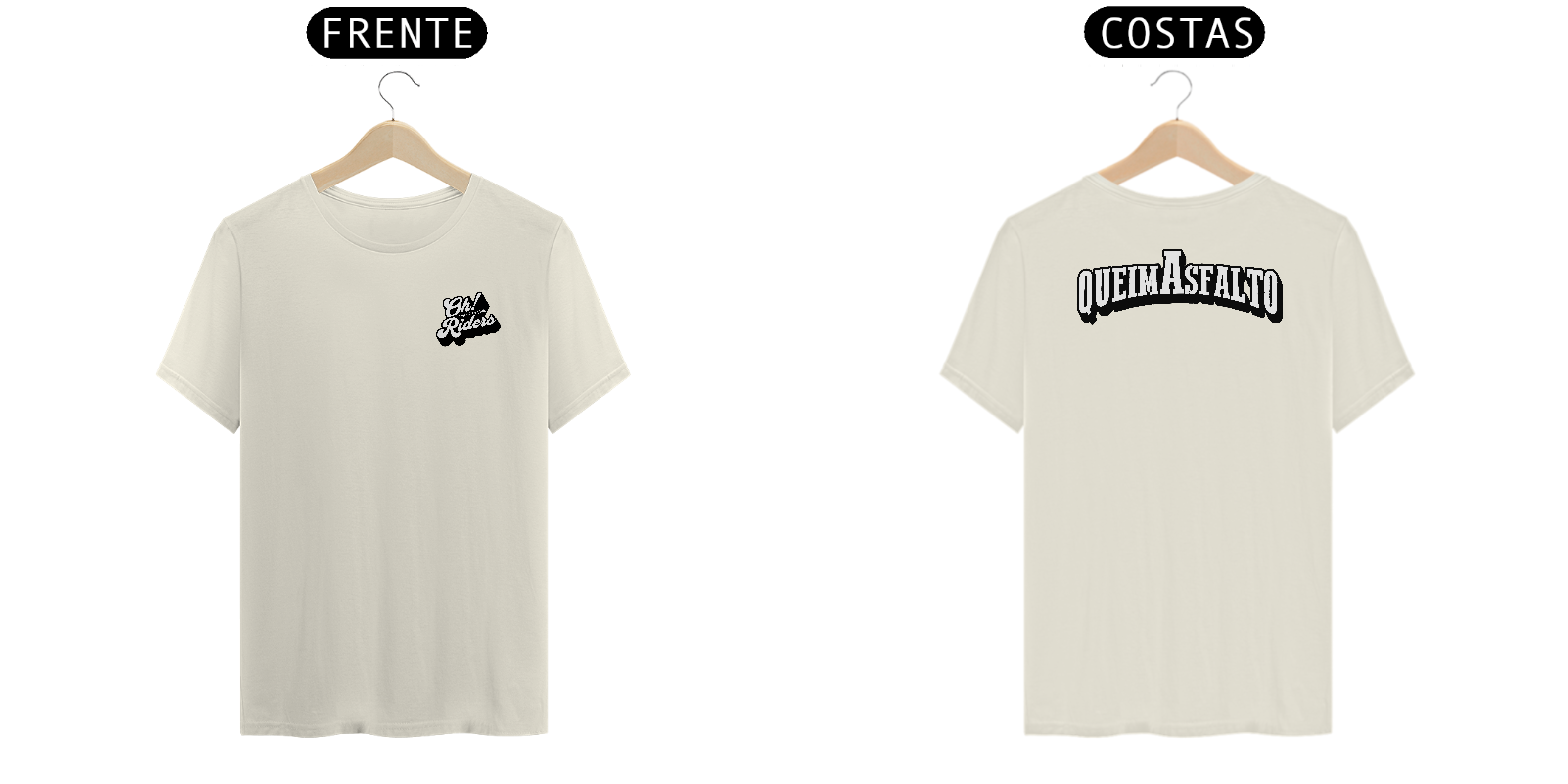 CAMISETA MASCULINA QA OH RIDERS - TSHIRT PIMA