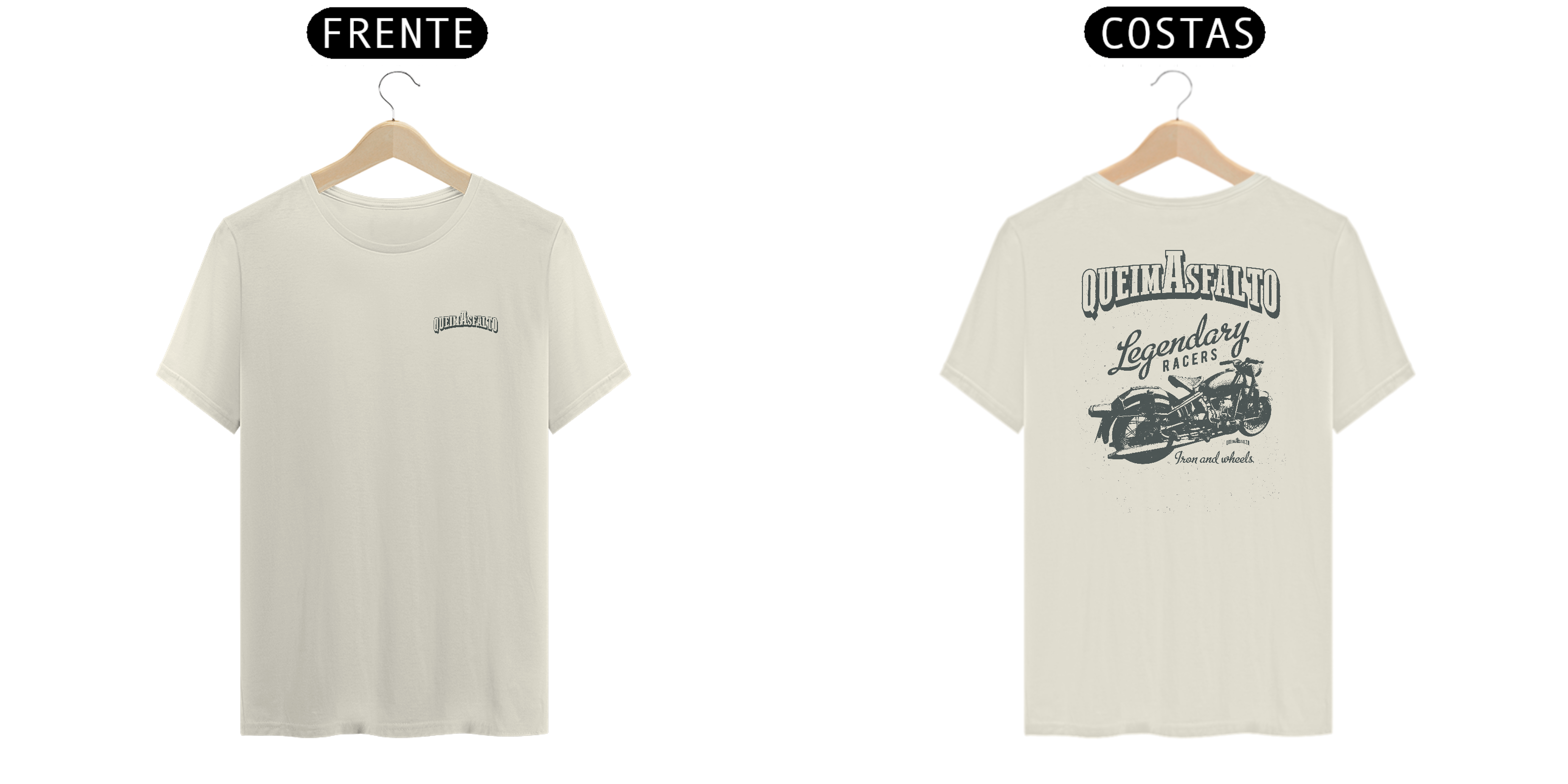 CAMISETA MASCULINA QA LEGENDARY - TSHIRT PIMA