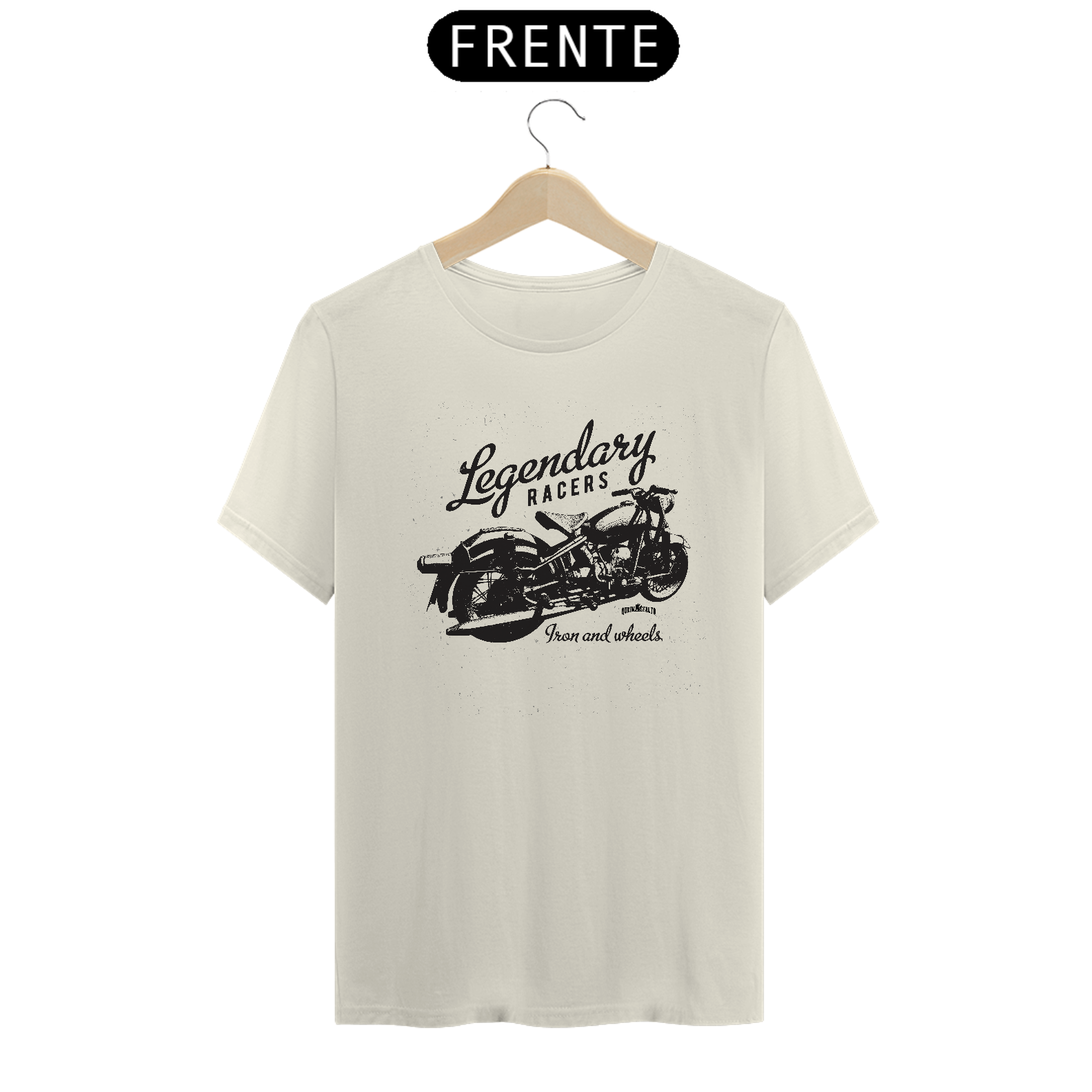 CAMISETA MASCULINA QA LEGENDARY RACERS - TSHIRT PIMA