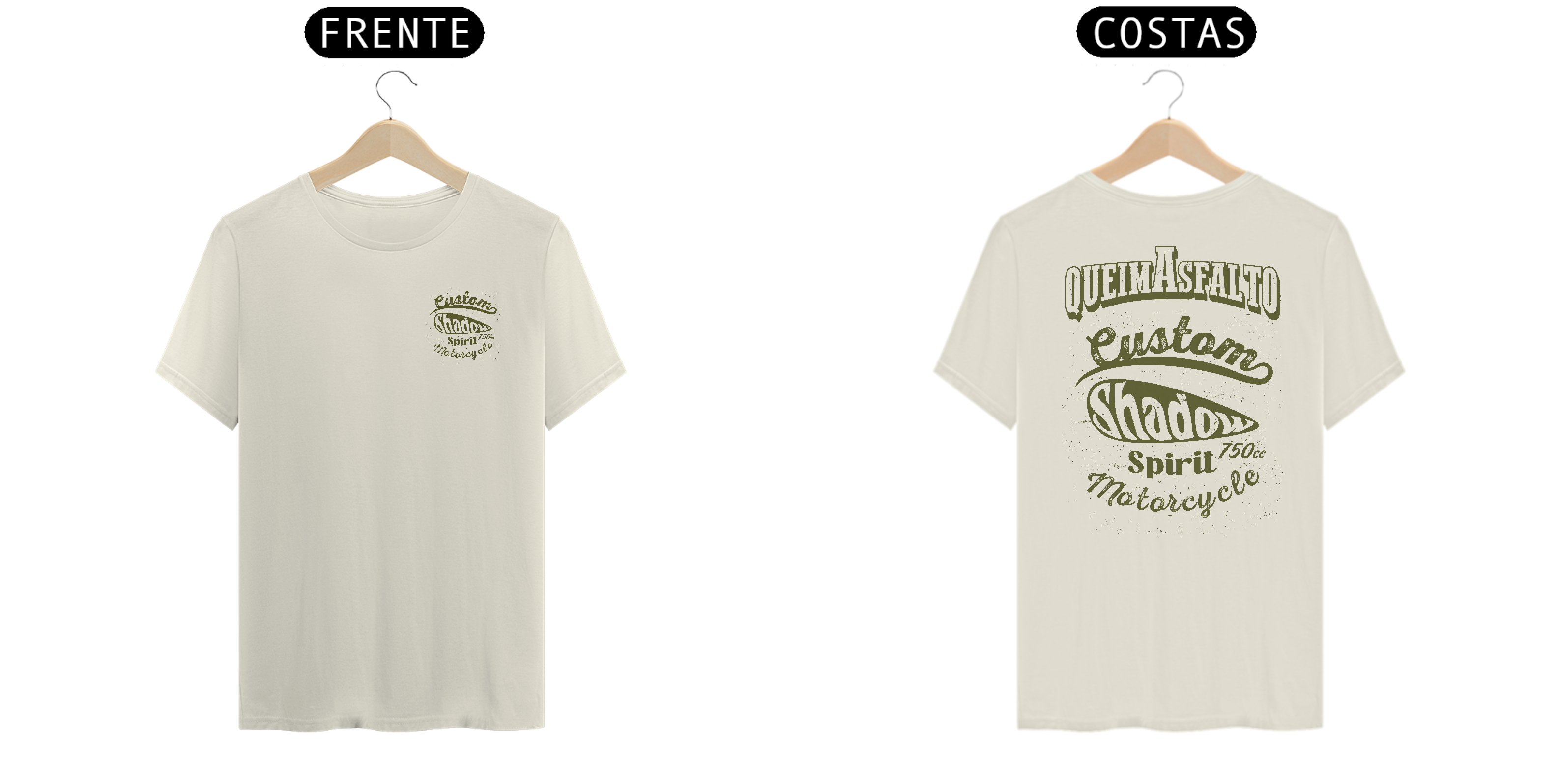 CAMISETA MASCULINA QA SHADOW SPIRIT - TSHIRT PIMA