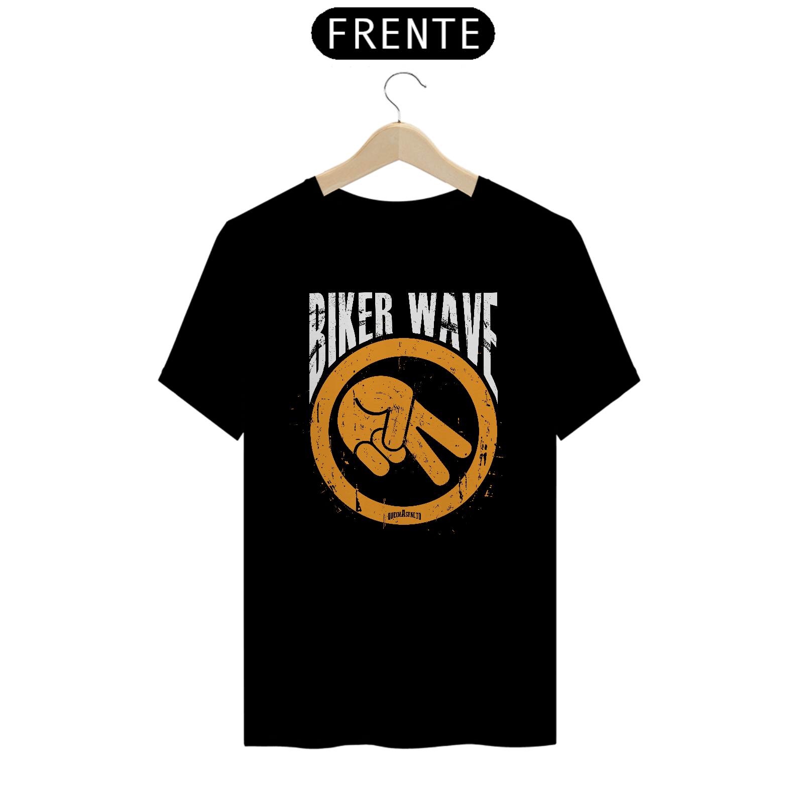 CAMISETA MASCULINA QA BIKER WAVE - T-SHIRT PIMA