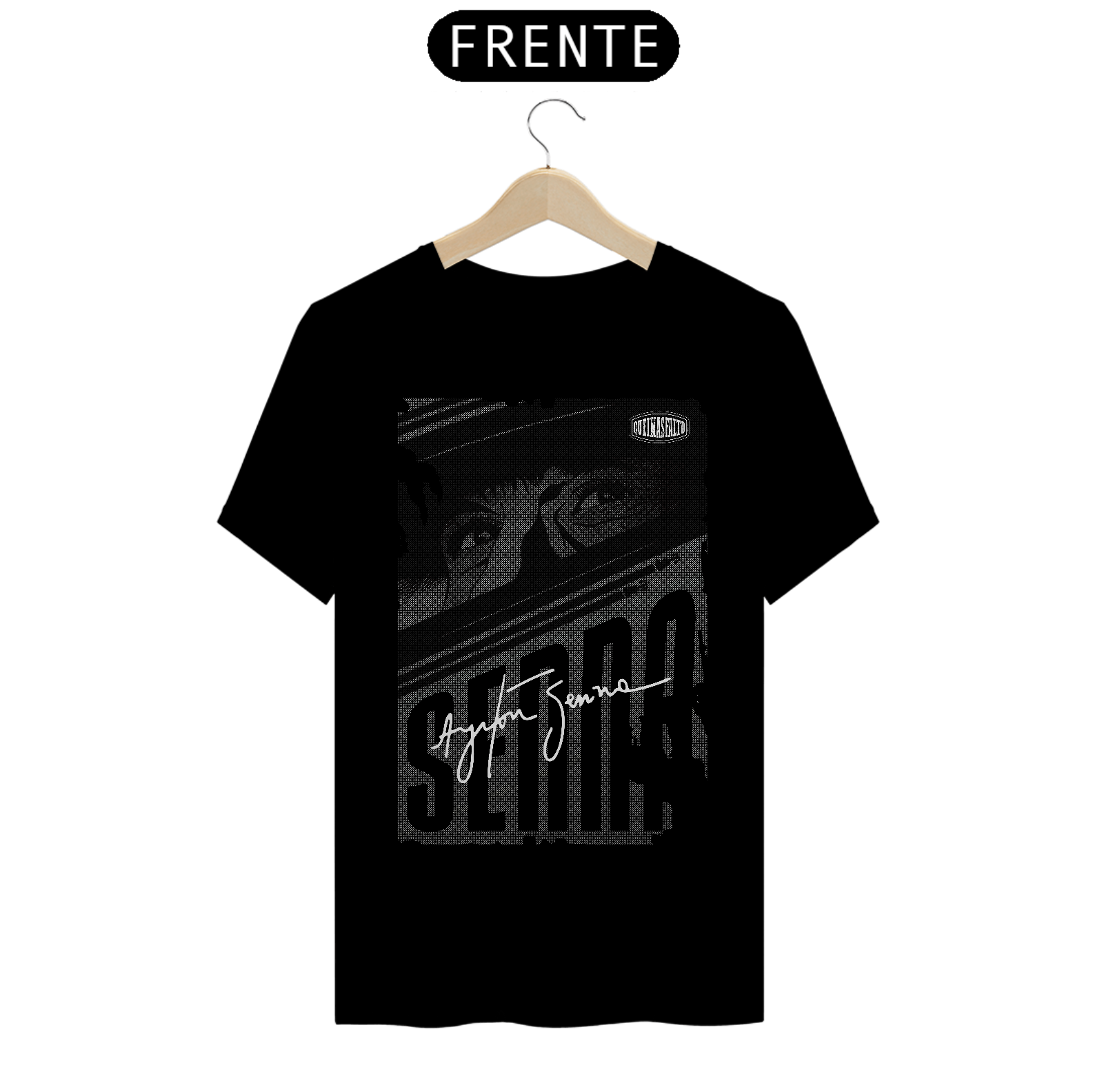 CAMISETA MASCULINA QA SENNA T-SHIRT PIMA