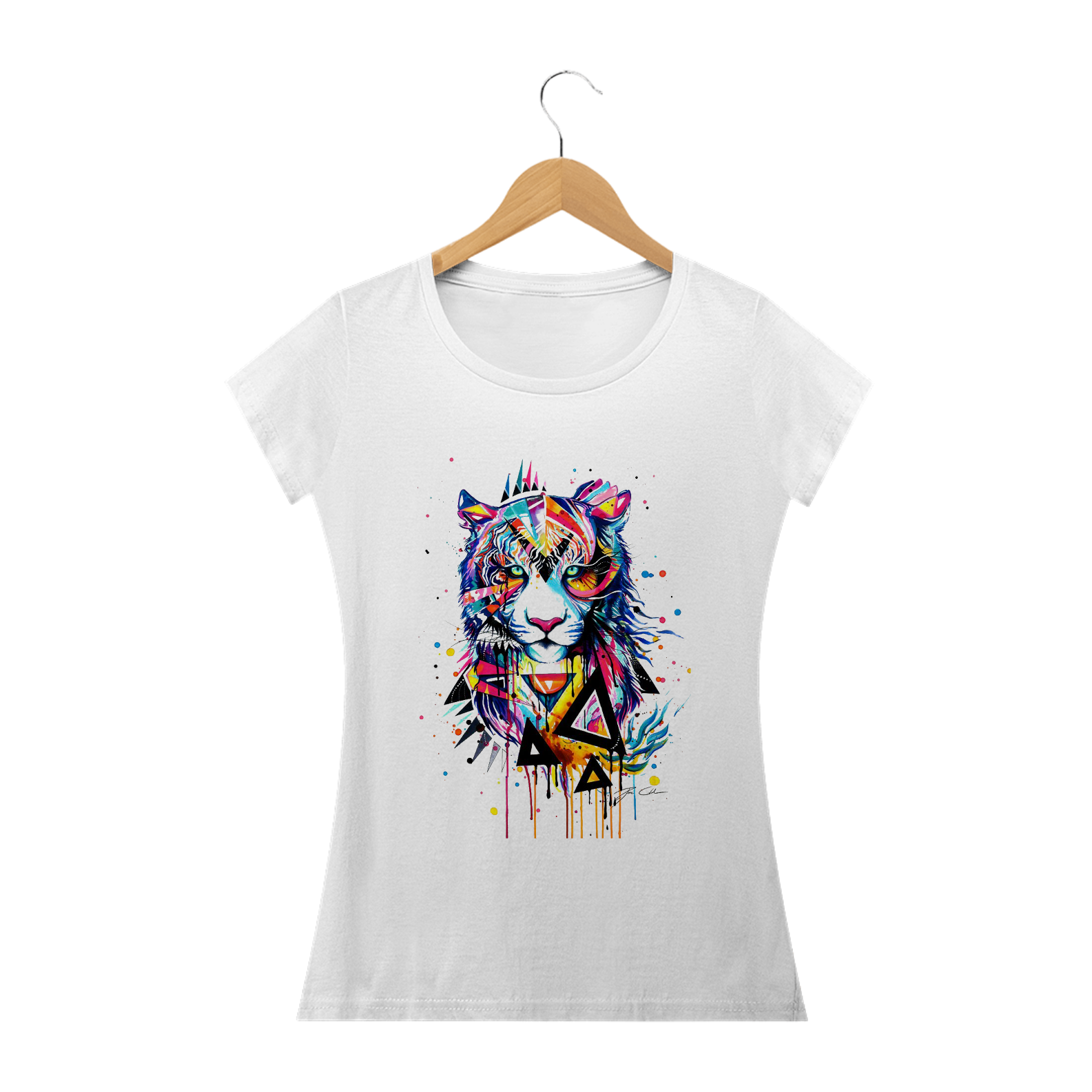 CAMISETA FELINA COLORS