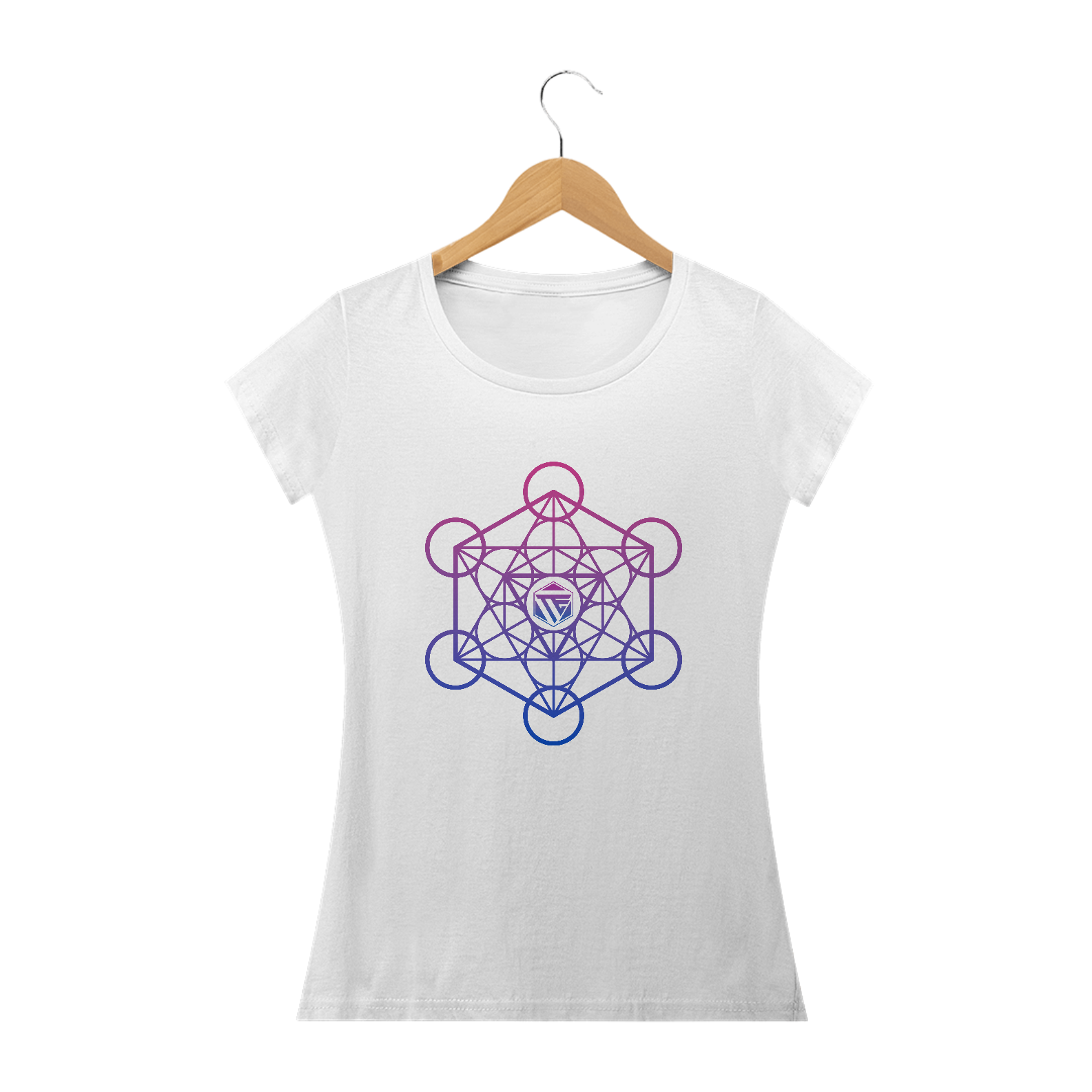 CAMISETA CUBO DE METATRON