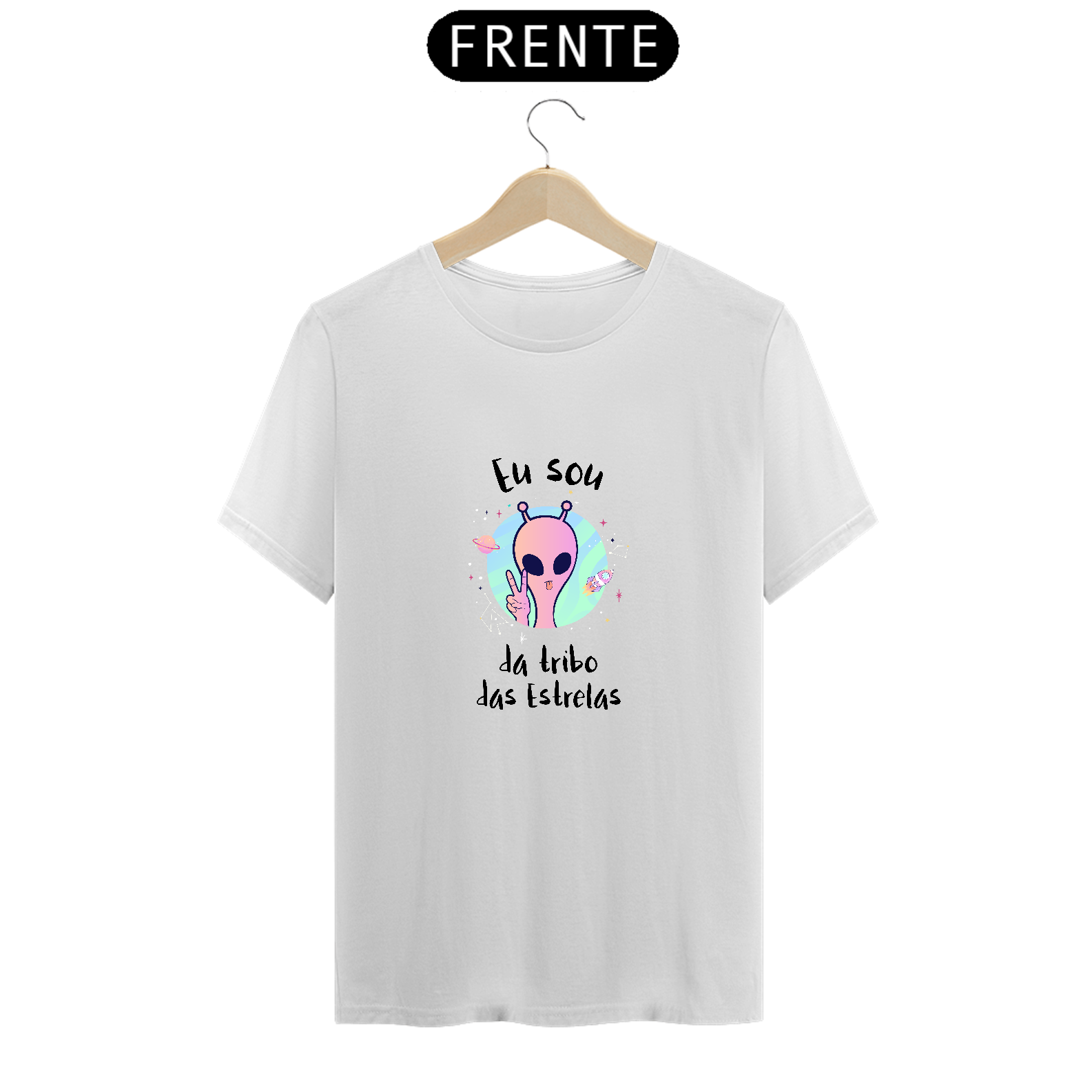 CAMISETA UNISEX EU SOU DA TRIBO D