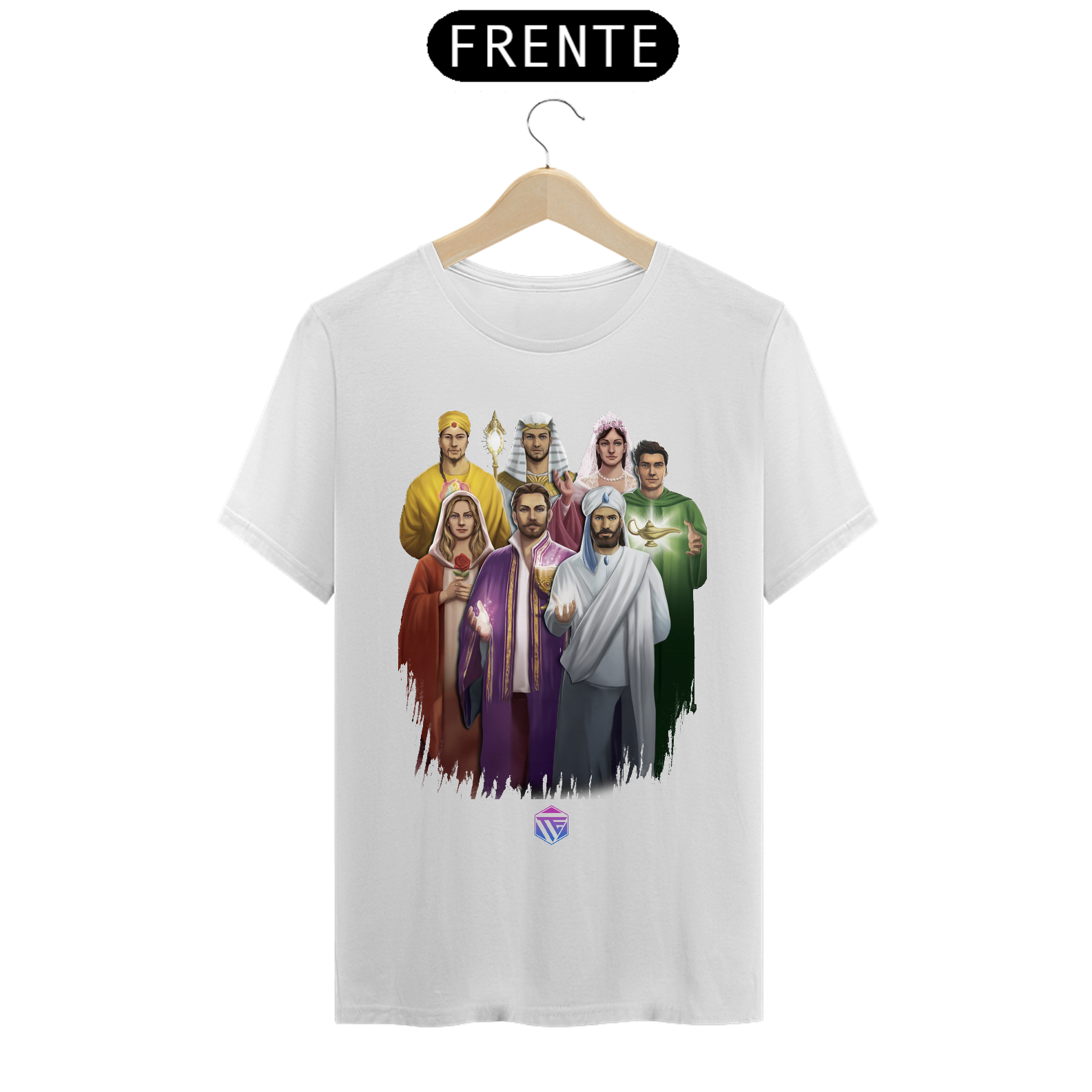 CAISETA UNISEX FRATERNIDADE BRANCA